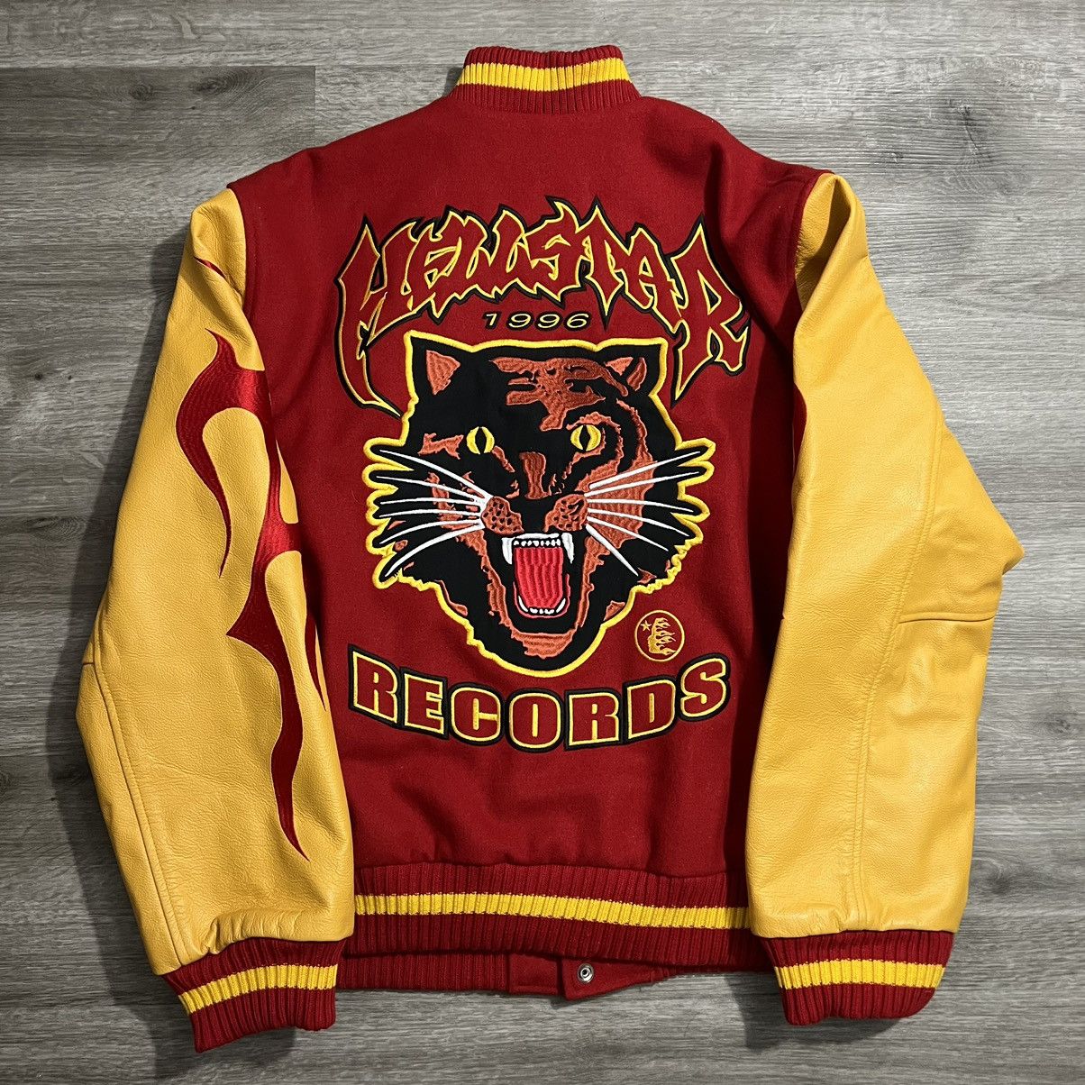 HELLSTAR Hellstar Werewolf Letterman Varsity Jacket Size US L / EU 52-54 / 3 - 13 Thumbnail