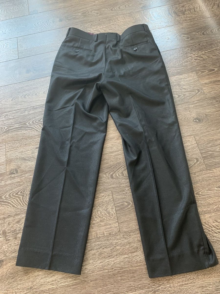 Designer Black Dress Pants Size US 32 / EU 48 - 3 Thumbnail