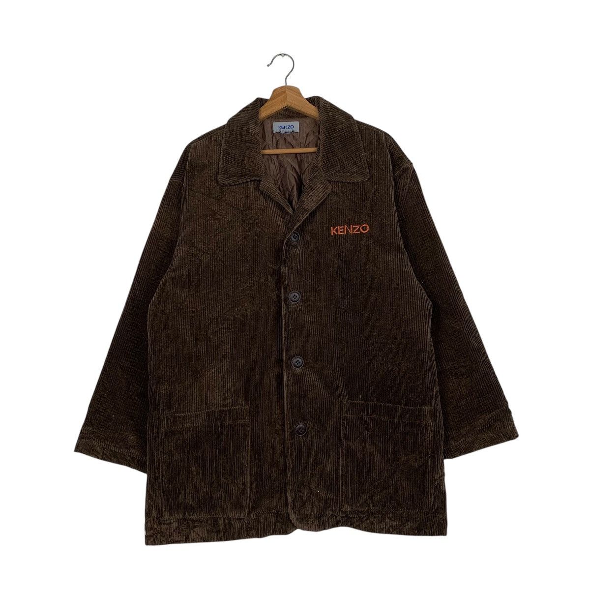 Kenzo Vintage Kenzo Corduroy Jacket Size US M / EU 48-50 / 2 - 1 Thumbnail