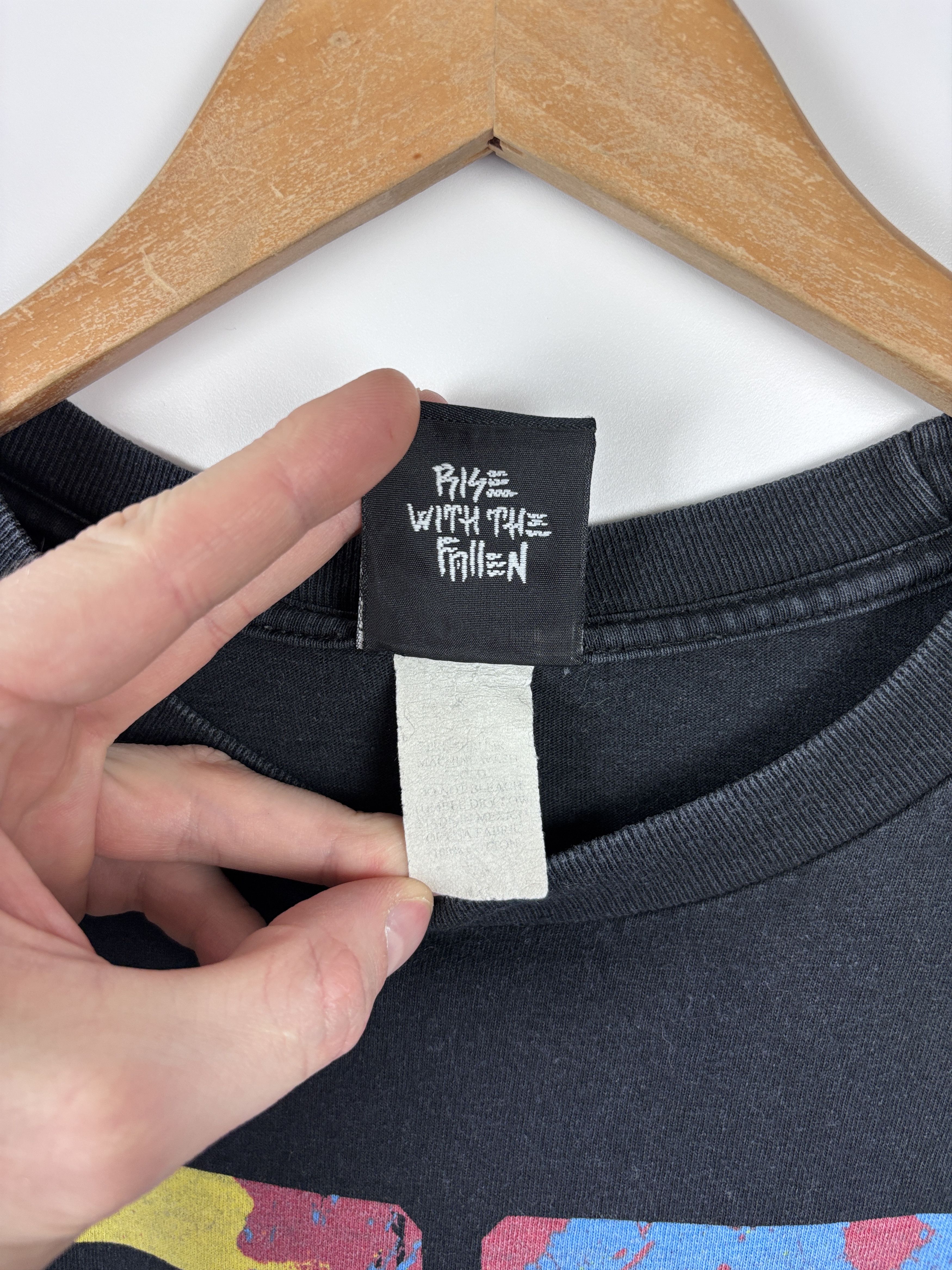 Fallen × Vintage Mens Fallen Skateboard Logo T-Shirt Y2K Black Size L Size US L / EU 52-54 / 3 - 5 Thumbnail