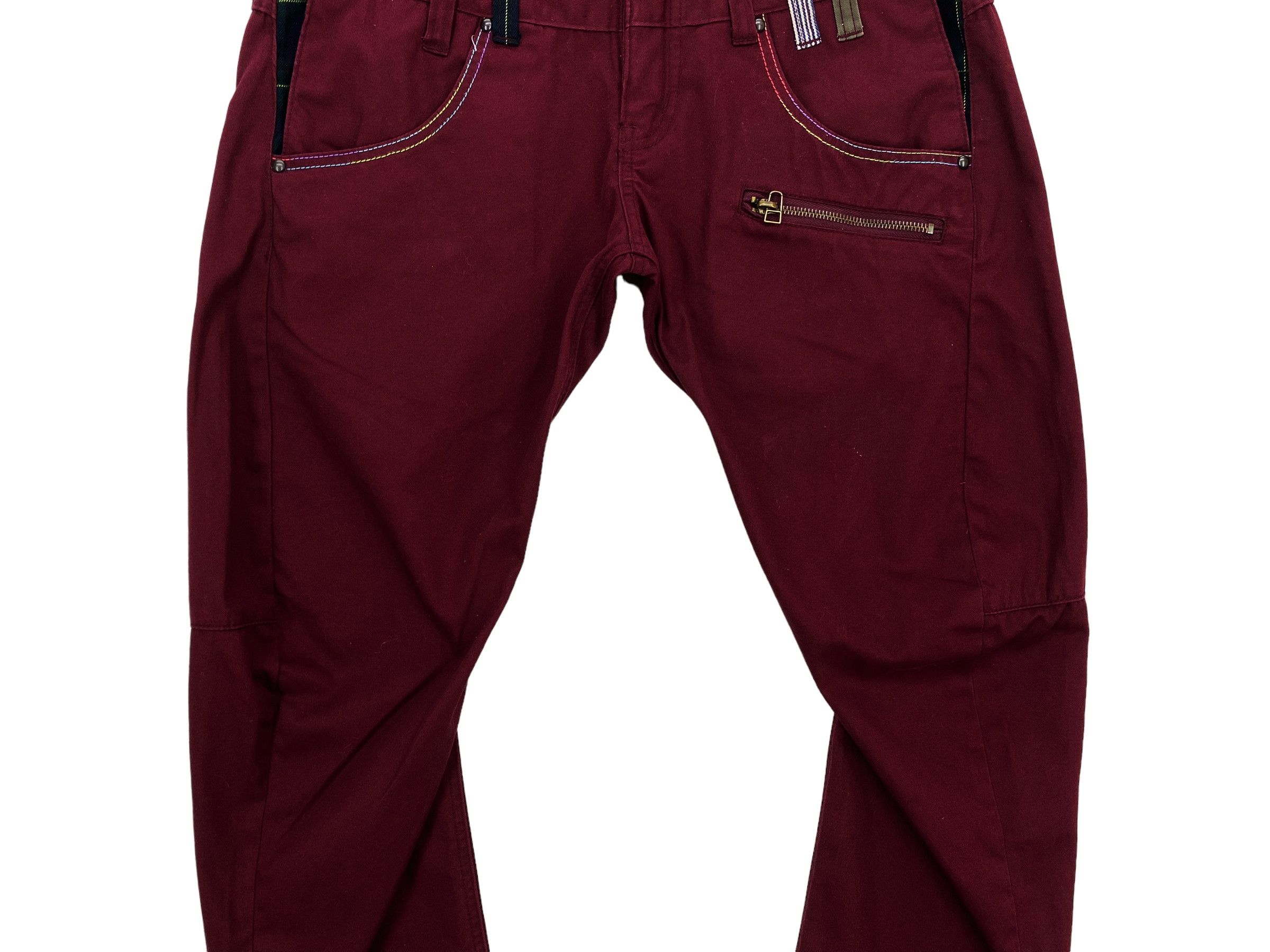 Japanese Brand Dominates Double Waist Pants - Japanese Selvedge Denim Size US 32 / EU 48 - 4 Thumbnail