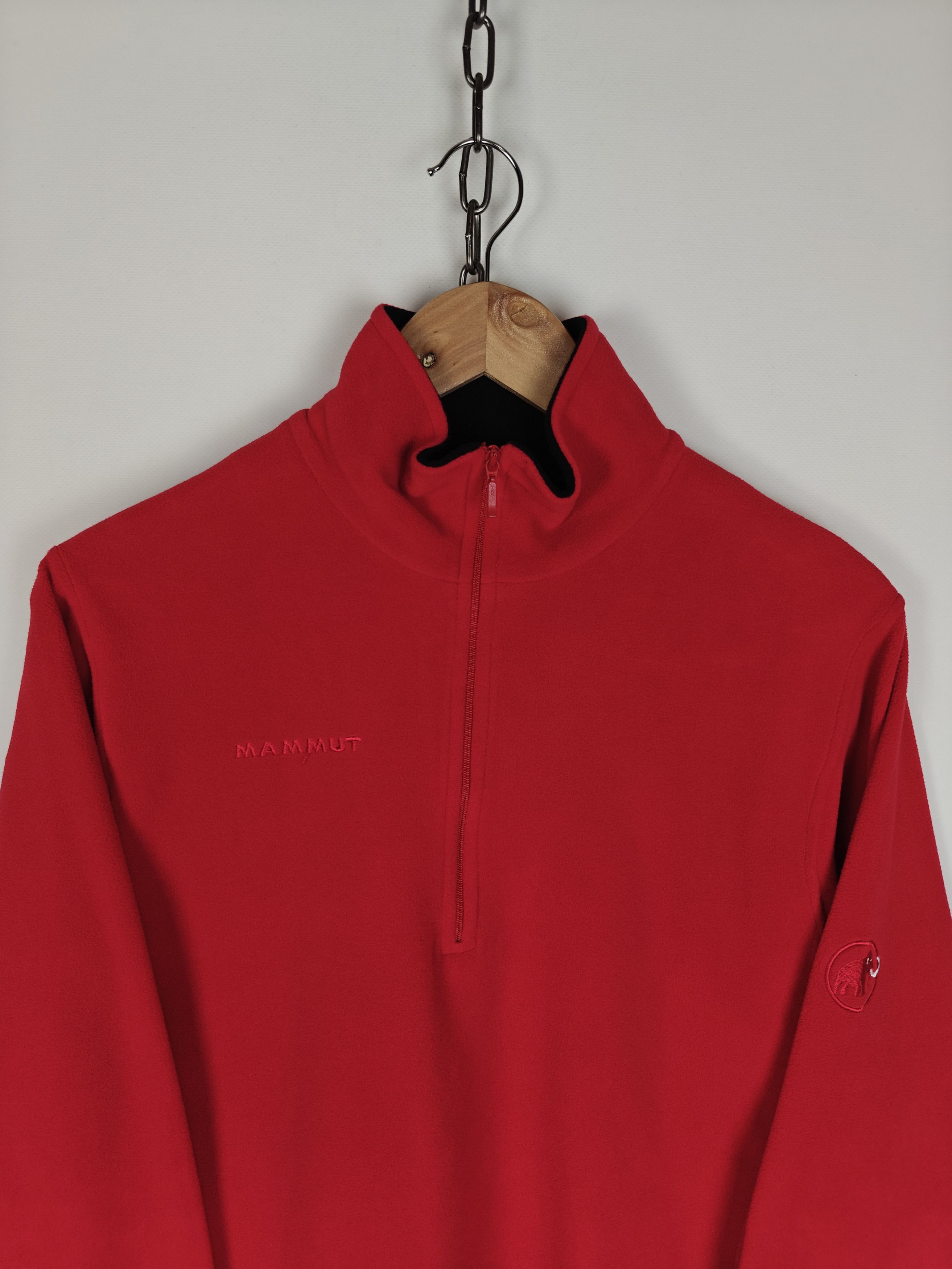 Mammut Mammut Fleece Jacket Outdoor Red Zip size S Size US S / EU 44-46 / 1 - 2 Thumbnail