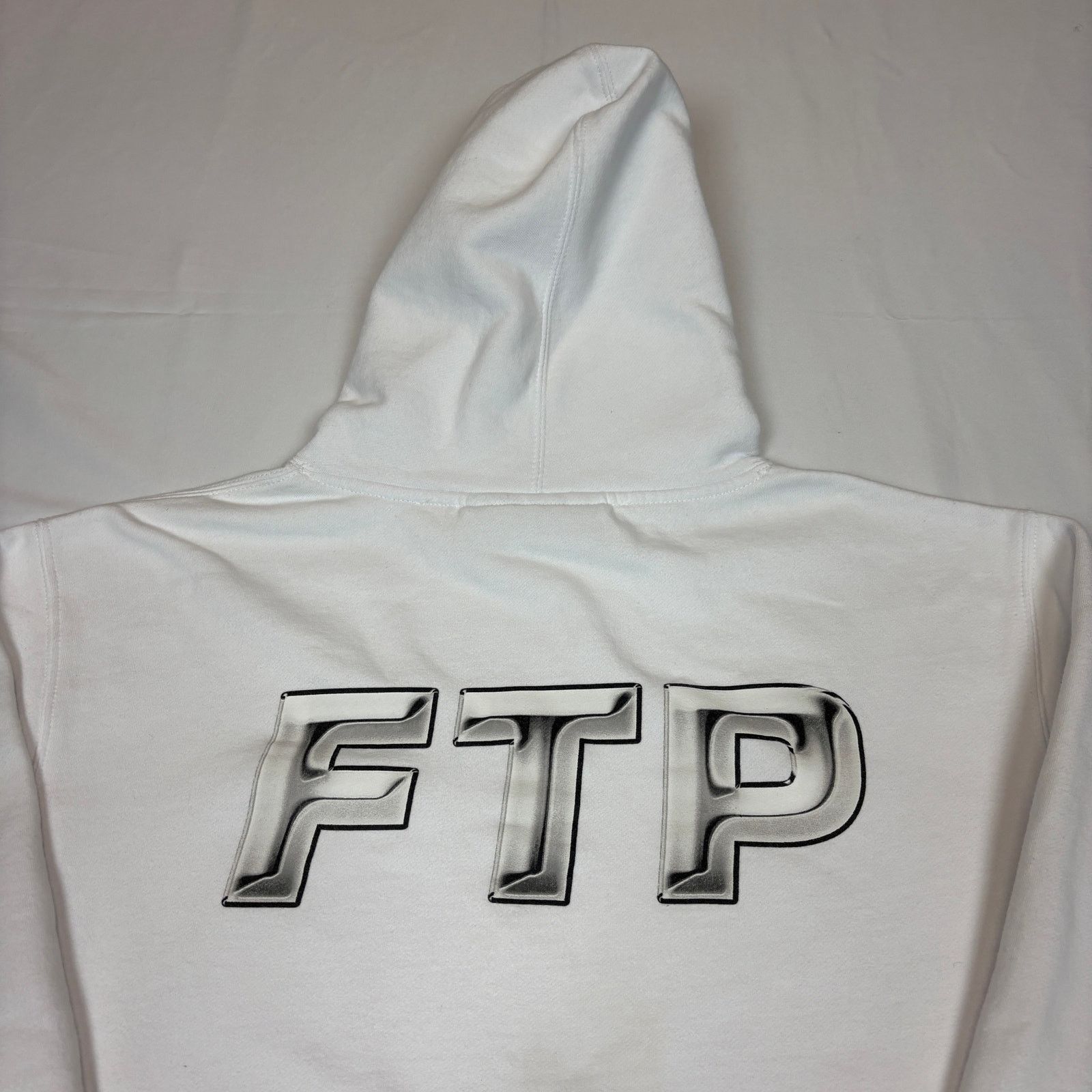 Fuck The Population FTP Chrome Logo Hoodie Men's Large Skate Streetwear Size US L / EU 52-54 / 3 - 4 Thumbnail