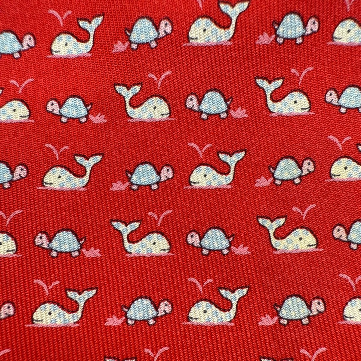 Salvatore Ferragamo Salvatore Ferragamo Red Silk Tie, Made in Italy Size ONE SIZE - 3 Thumbnail