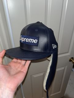 Supreme New Era Leather | Grailed