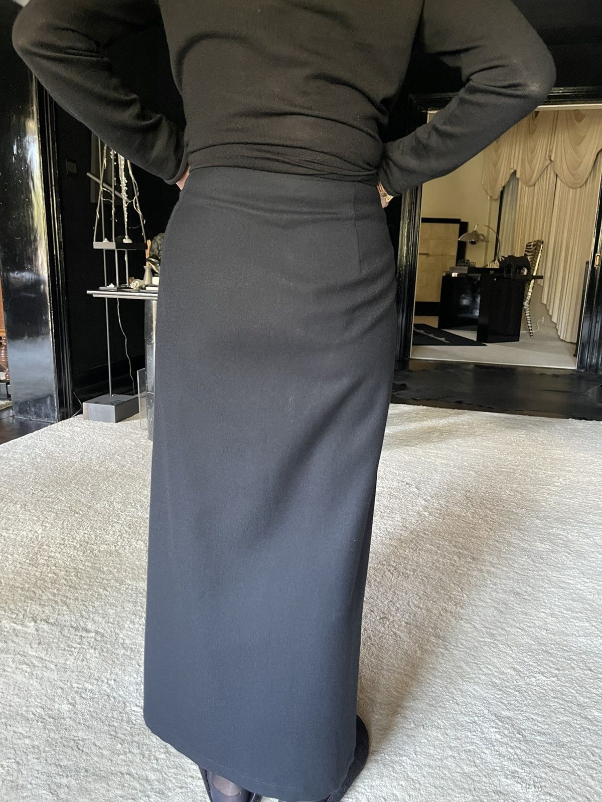 Yohji Yamamoto Yohji Yamamoto wool skirt Size 26" / US 2 / IT 38 - 9 Thumbnail