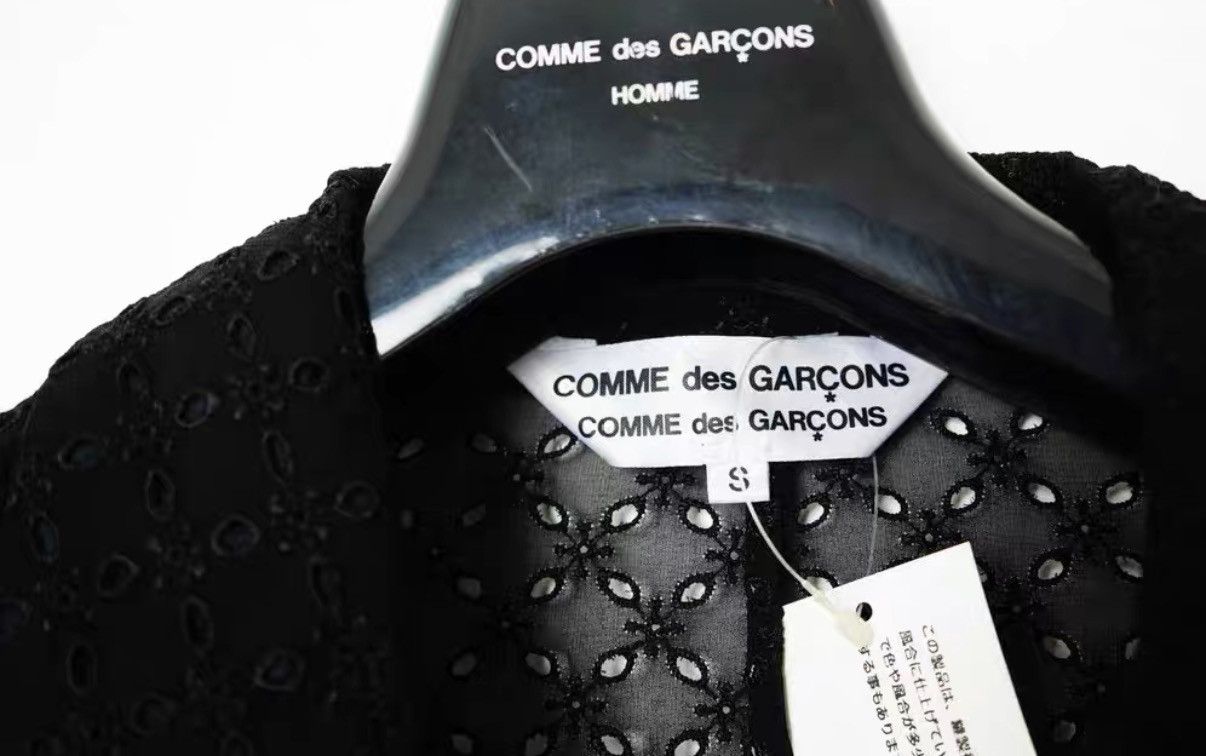 Comme des Garcons Comme des Garçons Rayon Cutwork Embroidered Jacket Size US S / EU 44-46 / 1 - 7 Thumbnail