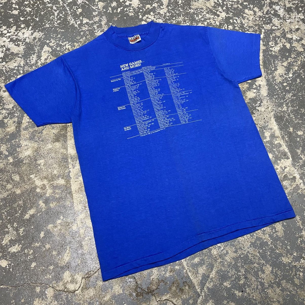 Vintage Vintage New Games And More 1981 Tshirt Size US L / EU 52-54 / 3 - 7 Thumbnail