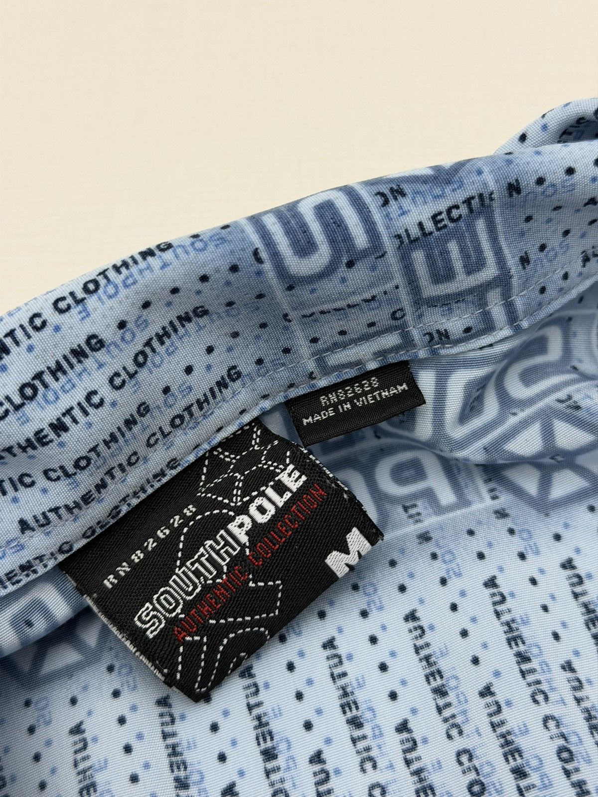 Southpole Vintage Y2K South Pole Button Up Shirt AOP M Skater Baggy Size US M / EU 48-50 / 2 - 5 Thumbnail