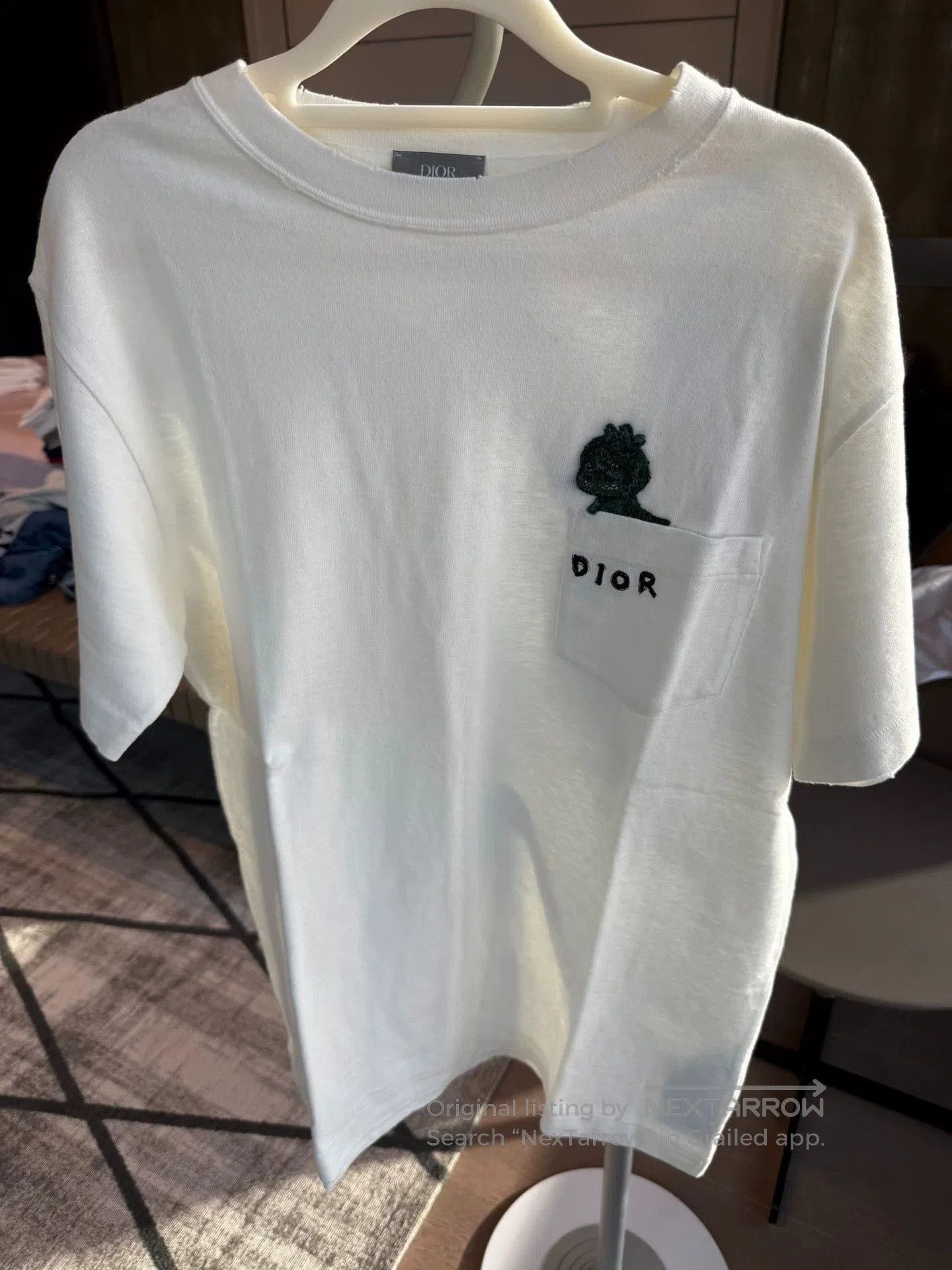 Dior dior men's dinosaur short sleeve t-shirt. Size US M / EU 48-50 / 2 - 1 Thumbnail