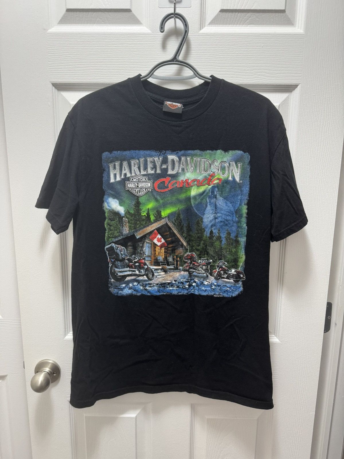 Harley Davidson × Indian Motorcycle × Vintage Harley Davidson Vintage Canada Redline Saskatoon Motorcycle Size US L / EU 52-54 / 3 - 1 Thumbnail