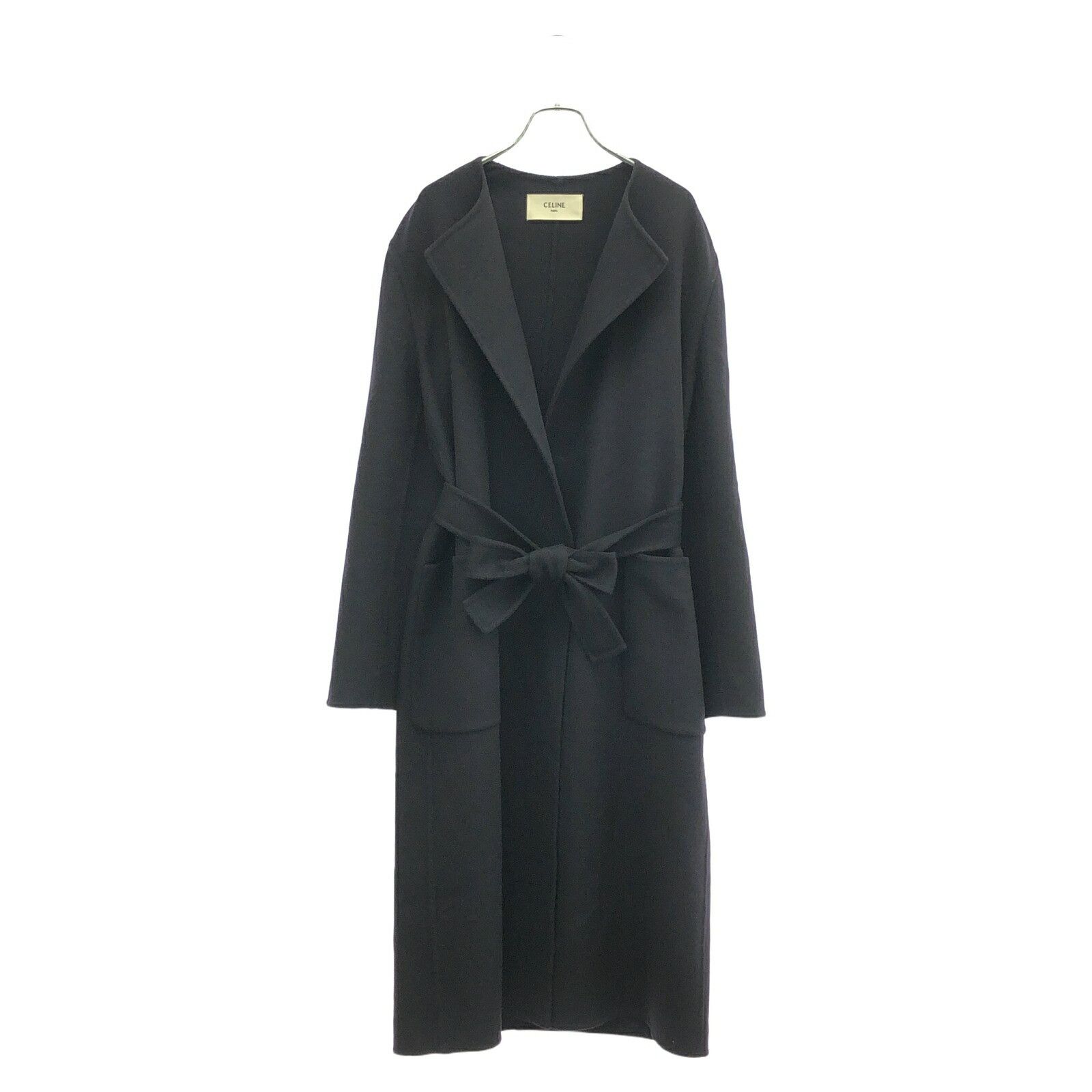 Celine Celine Celine Cashmere Coat Outerwear Natural Material Outerwear Size ONE SIZE - 1 Thumbnail