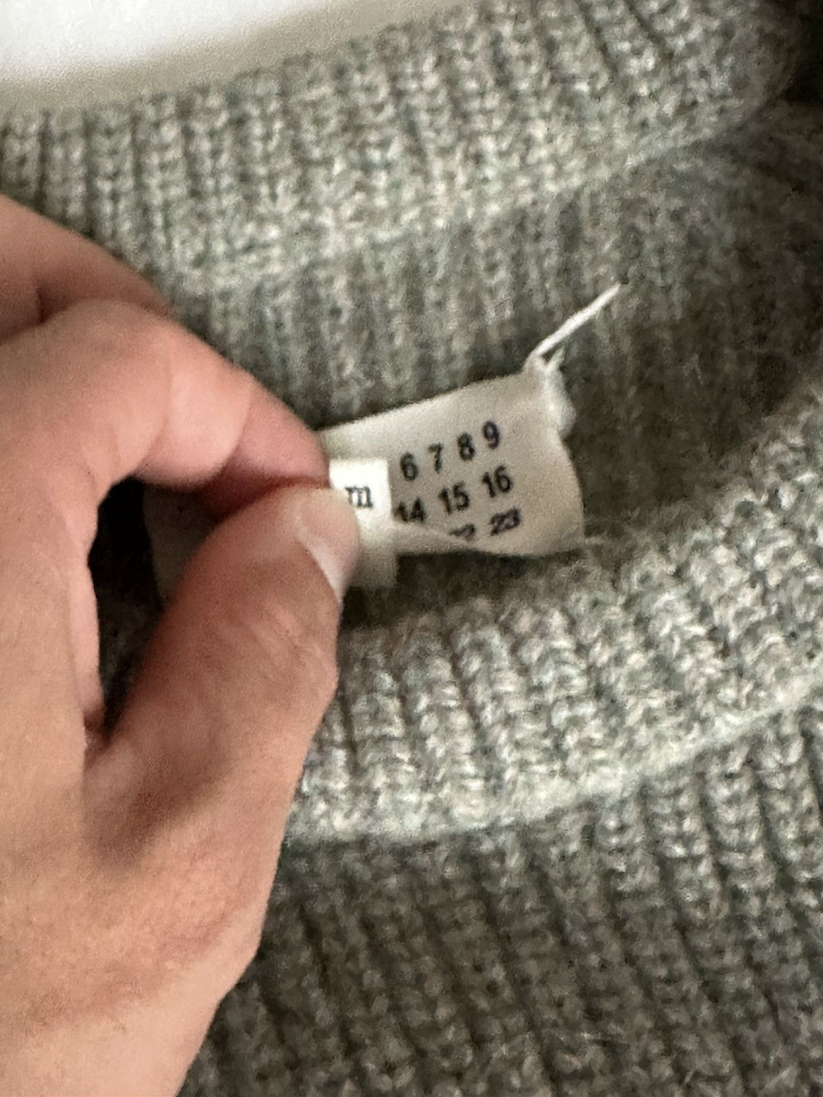 Maison Margiela Margiela oversized sweater Size US M / EU 48-50 / 2 - 3 Thumbnail