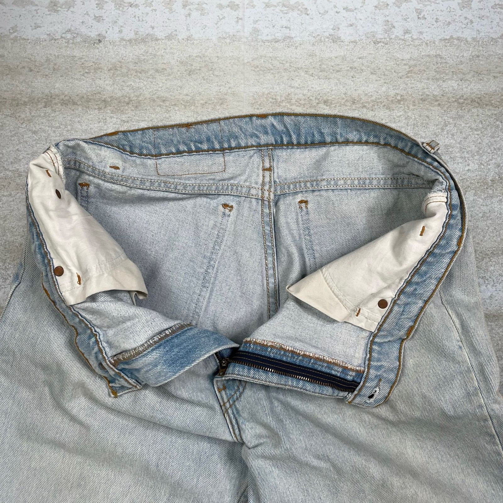 Levi's Vintage 90s Orange Tab Levis Jeans 36x30 Relaxed Light Wash Size US 36 / EU 52 - 5 Thumbnail