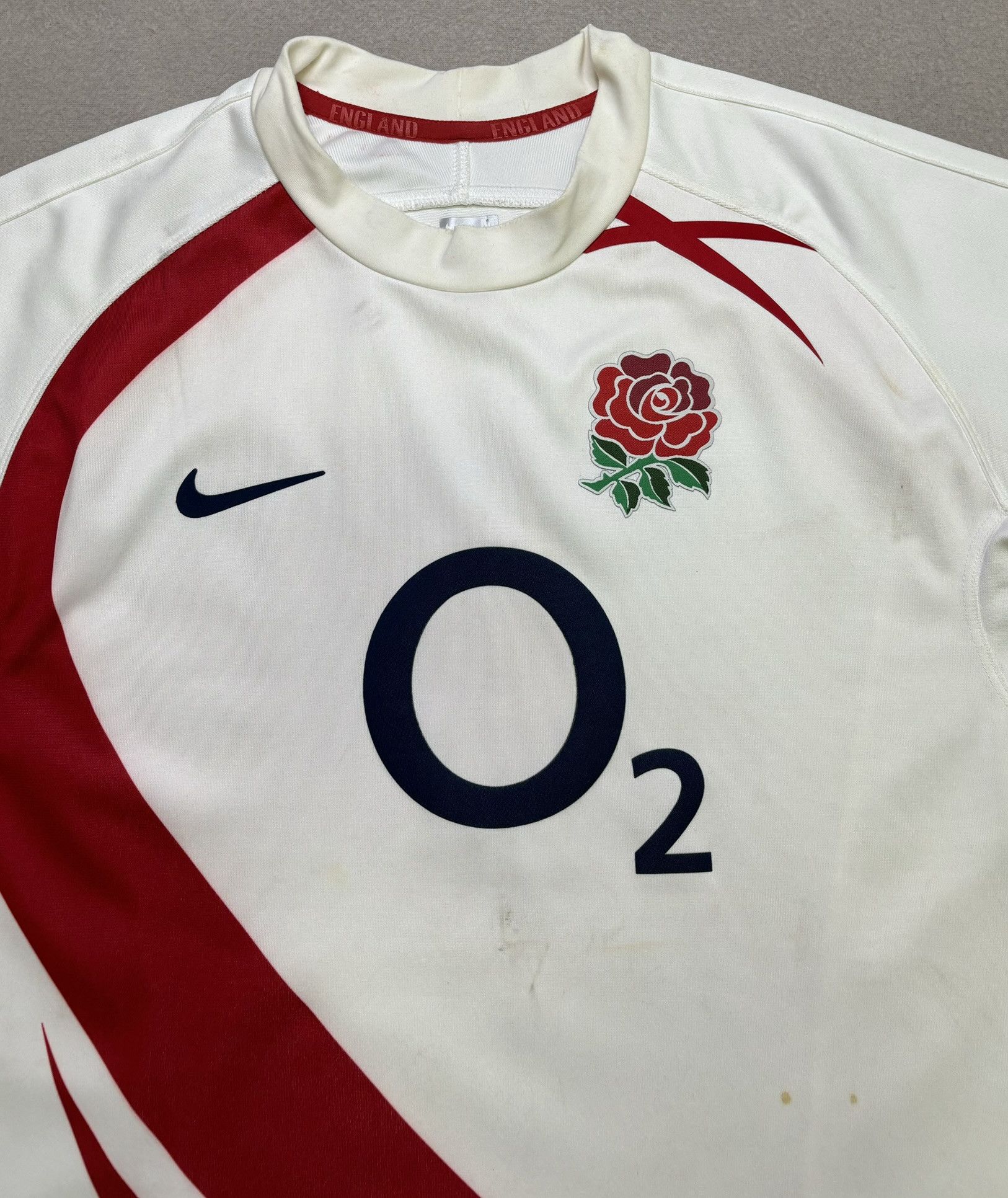 Nike England Rugby 2007/2008 Nike Jersey Size M Size US M / EU 48-50 / 2 - 6 Thumbnail