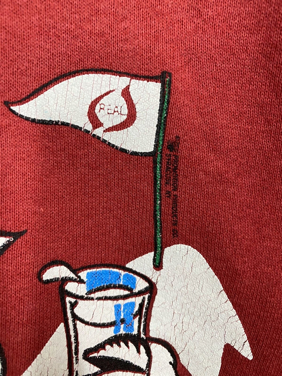 Fruit Of The Loom × Vintage Vintage 80s mooory chirstmas drink milk sweatshirt crewneck Size US L / EU 52-54 / 3 - 8 Thumbnail