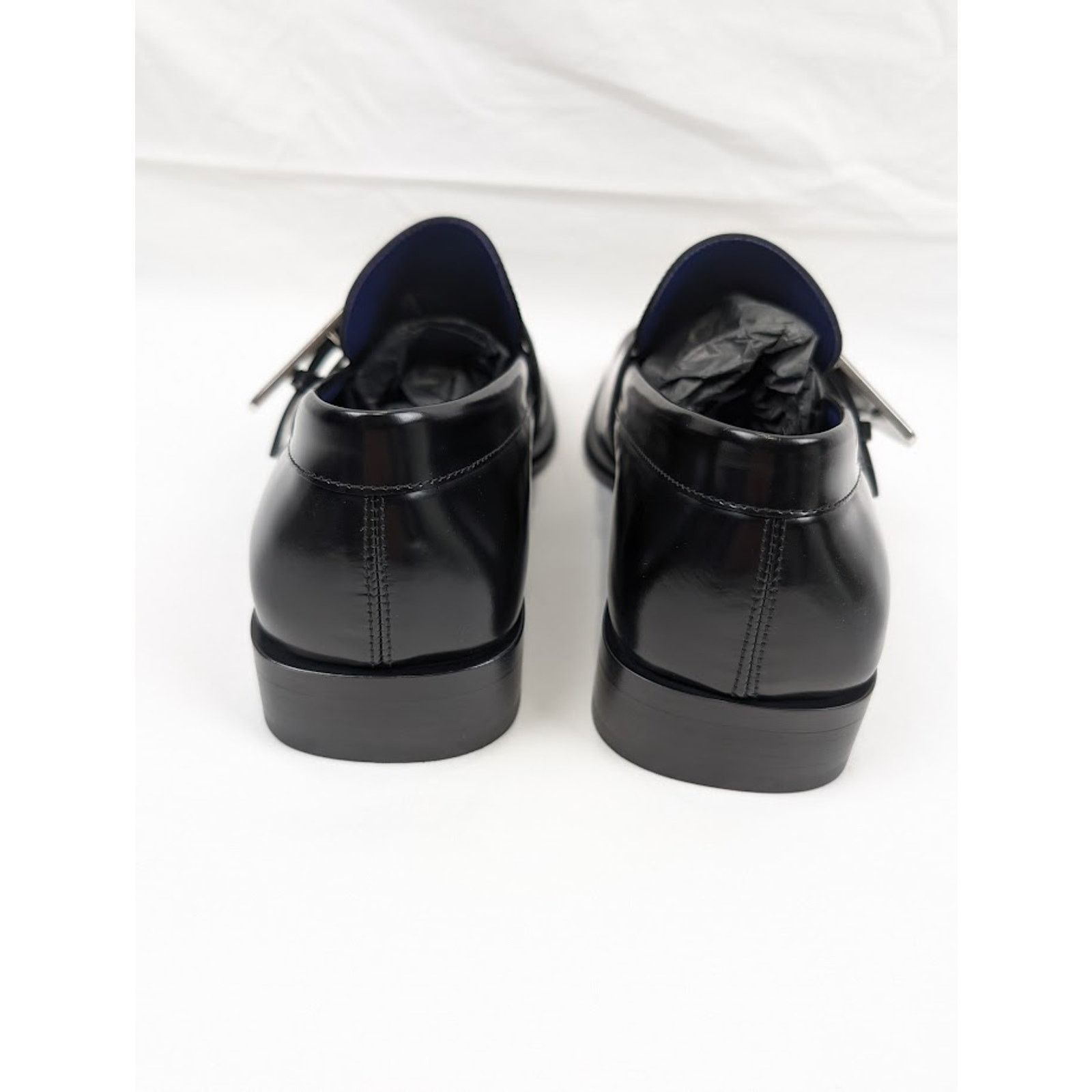 Burberry o1rshd1 Leather Loafers Shoes in Black Size US 12.5 / EU 45-46 - 18 Thumbnail