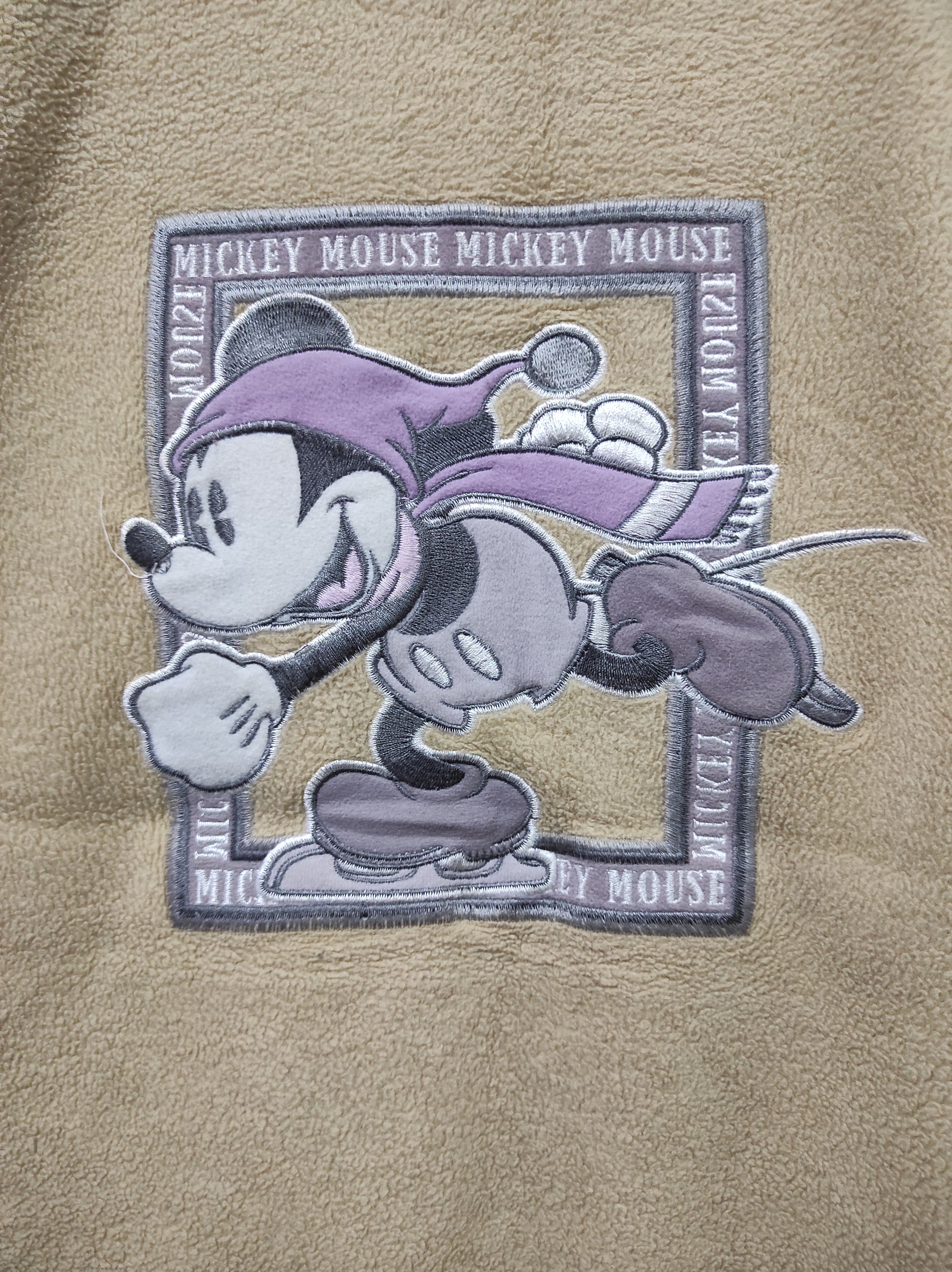 Japanese Brand × Mickey Mouse × Vintage MICKEY & CO MICKEY MOUSE EMBROIDERY VEST JACKET SLEEVELESS Size US M / EU 48-50 / 2 - 5 Thumbnail
