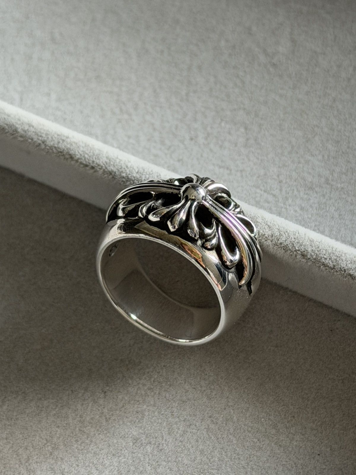 Chrome Hearts Chrome Hearts Floral Cross Ring Size ONE SIZE - 18 Thumbnail