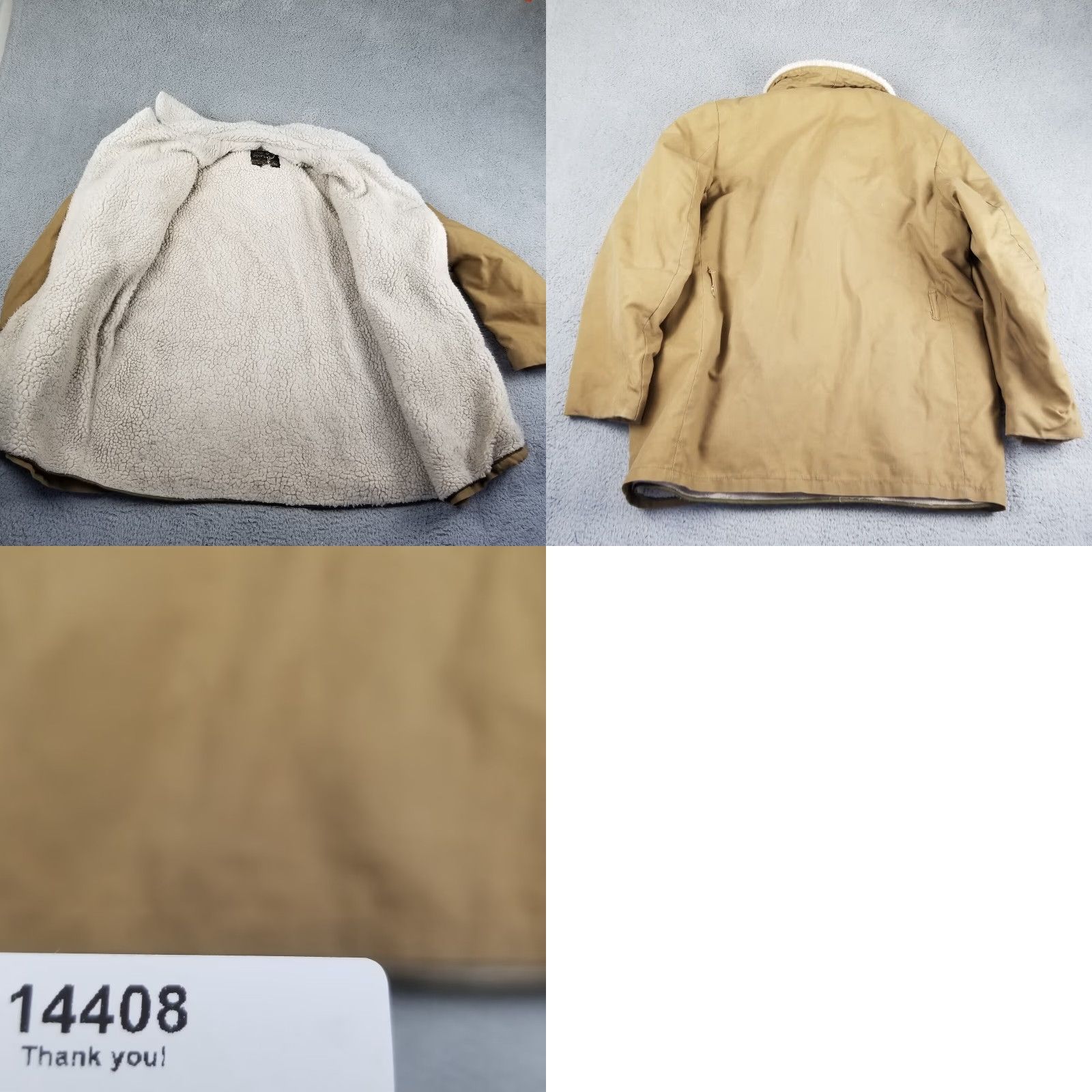 Sears Vintage Yes Oakbrook Sportswear Jacket Mens 46 Long Sears Sherpa Barn Chore Coat Size US S / EU 44-46 / 1 - 8 Thumbnail