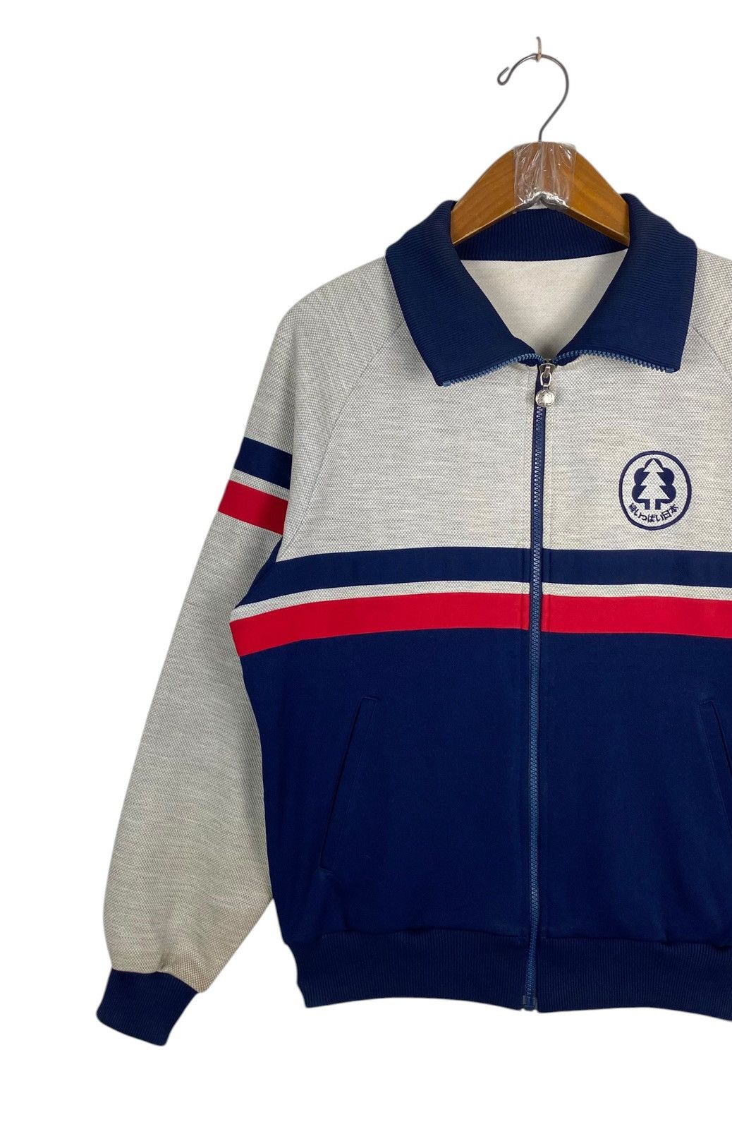 Japanese Brand Rare‼️ Vintage Tracktop Japan Full of Green Size US S / EU 44-46 / 1 - 2 Thumbnail