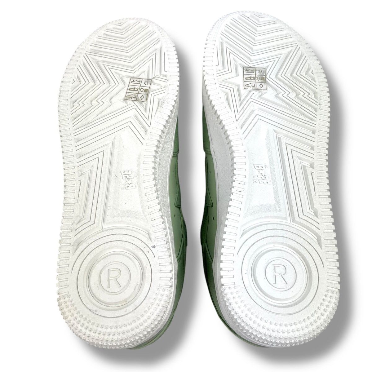 Bape Bape Bapesta Green Trainers Size US 11 / EU 44 - 5 Thumbnail
