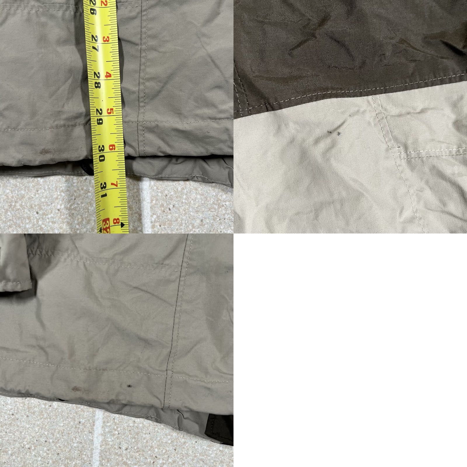 Vintage Columbia Jacket Men 2XL Beige Black Omni-Tech Nylon Shell 3-in-1 Jacket Mens Size US XXL / EU 58 / 5 - 8 Thumbnail