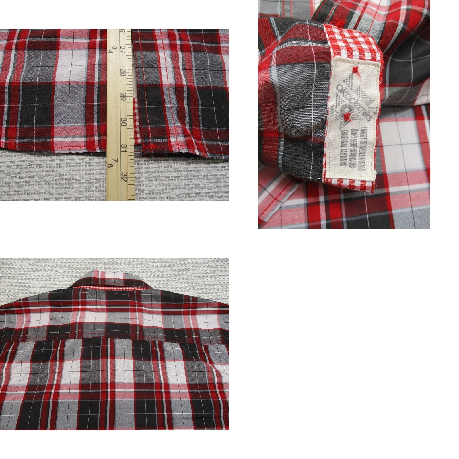 Akademiks Akademiks Shirt Mens XL Button Up Roll Up Long Sleeve Casual Plaid Multicolor Never Worn Size US XL / EU 56 / 4 - 9 Thumbnail