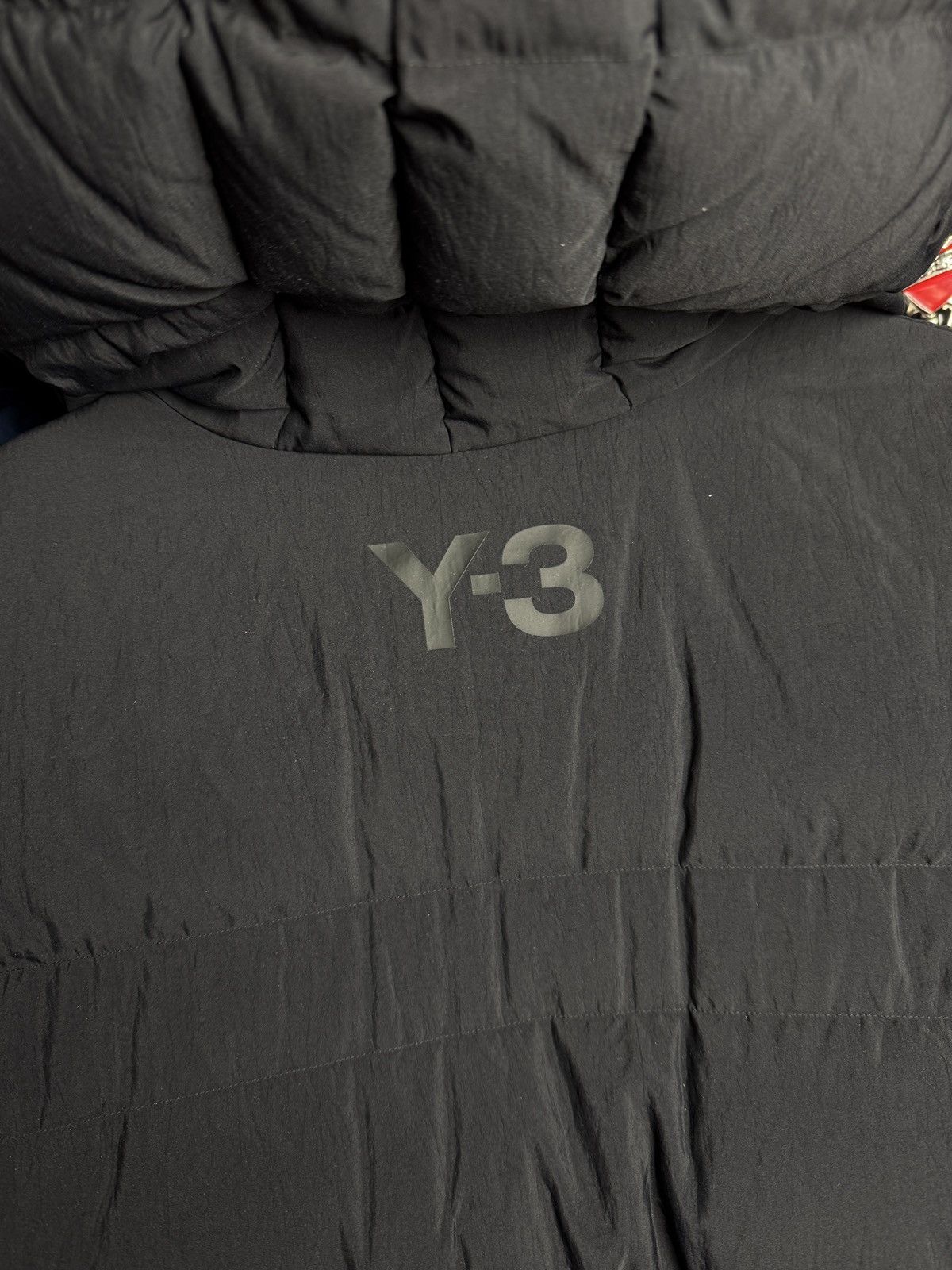 Adidas Y-3 Hooded Down Puffer Jacket Classic Size L / US 10 / IT 46 - 6 Thumbnail