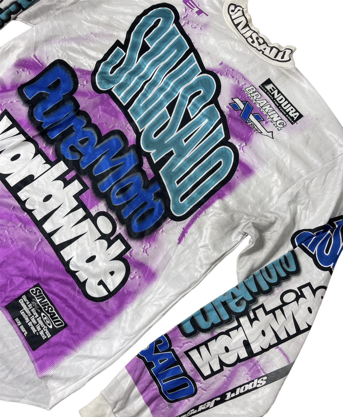 Formula 1 × Vintage Vintage 80’s OG Sinisalo Pure wordwide Racing Jersey Size US L / EU 52-54 / 3 - 2 Thumbnail