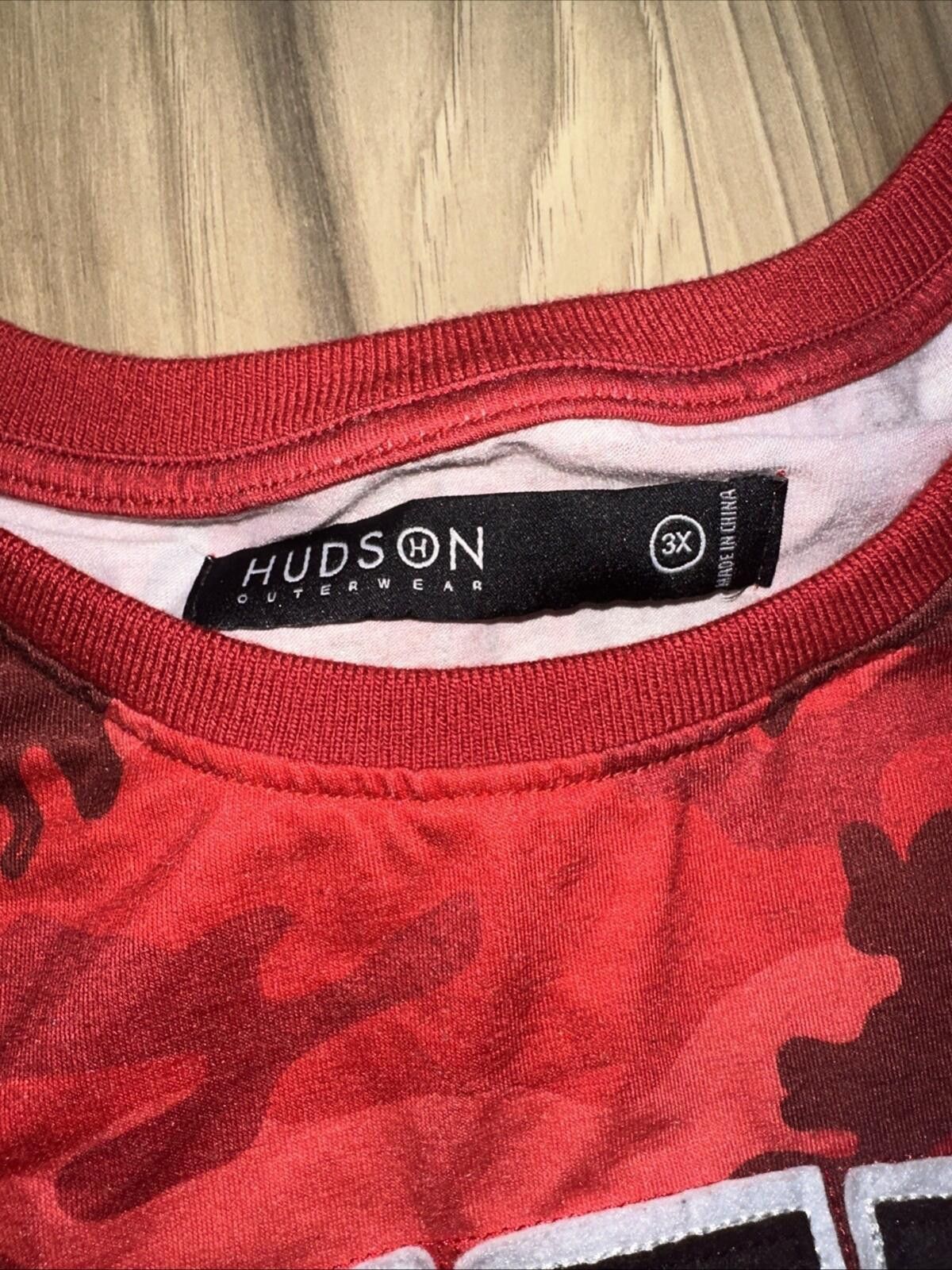 Hudson Hudson Outerwear Youth Red Hustler Camouflage Short XXL Size US XXS / EU 40 - 2 Thumbnail