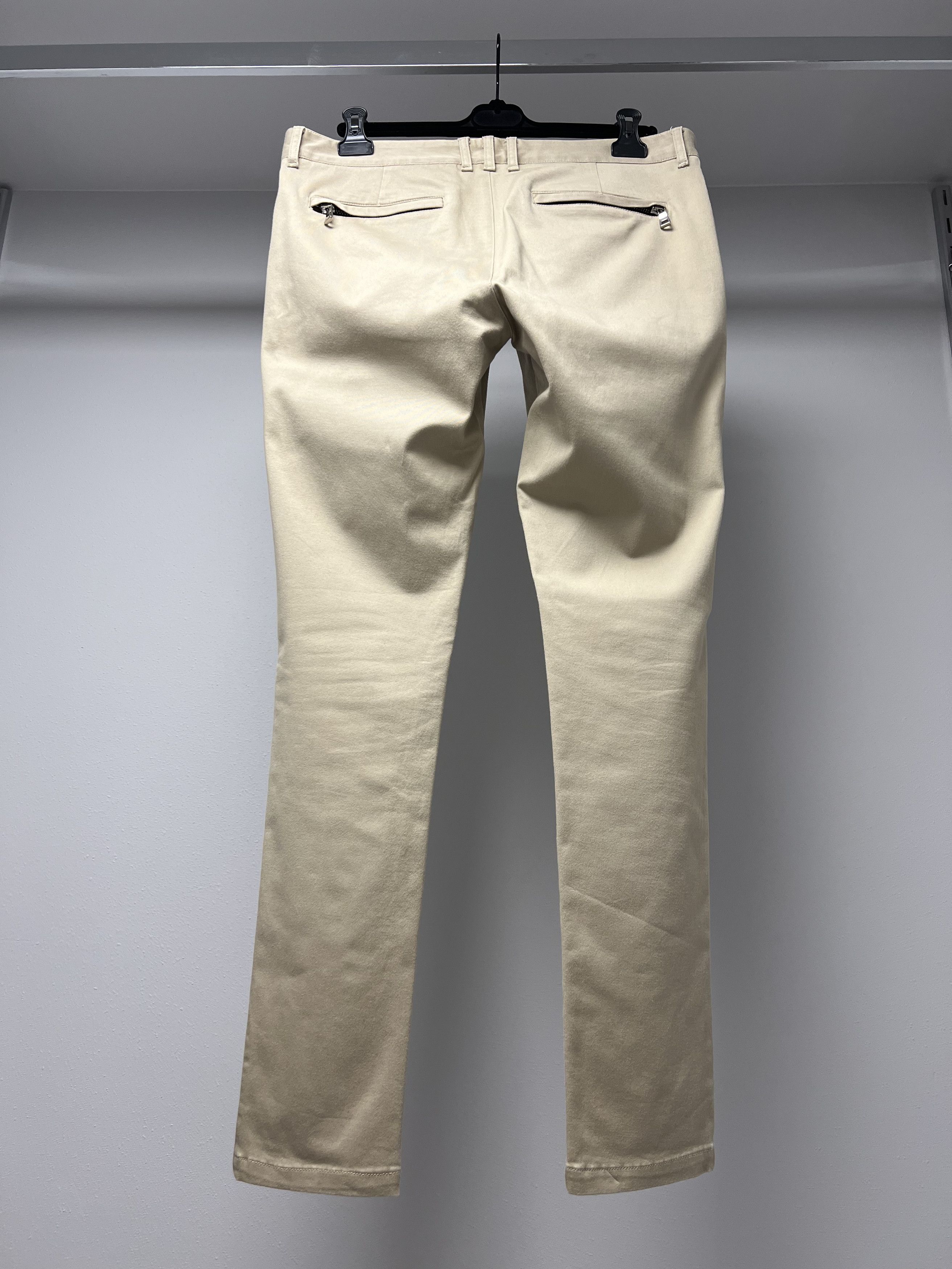 Balmain 690€ BALMAIN PARIS COTTON BLEND CASUAL PANTS MADE IN ITALY Size US 38 / EU 54 - 4 Thumbnail