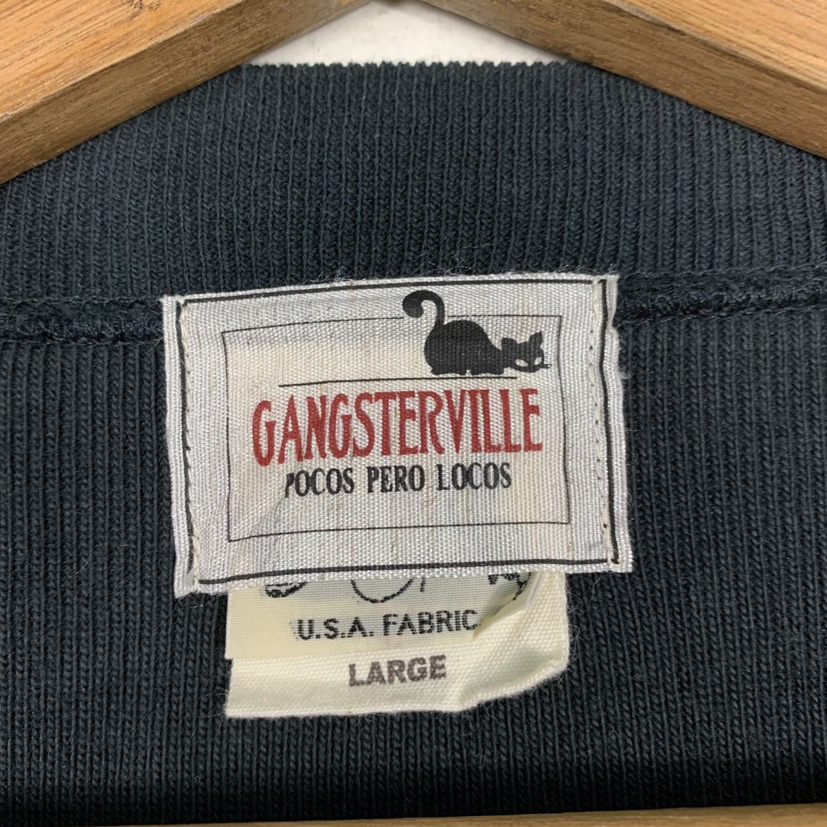 Japanese Brand Japanese Brand Black Panther Gangsterville Sweater Size US L / EU 52-54 / 3 - 11 Thumbnail