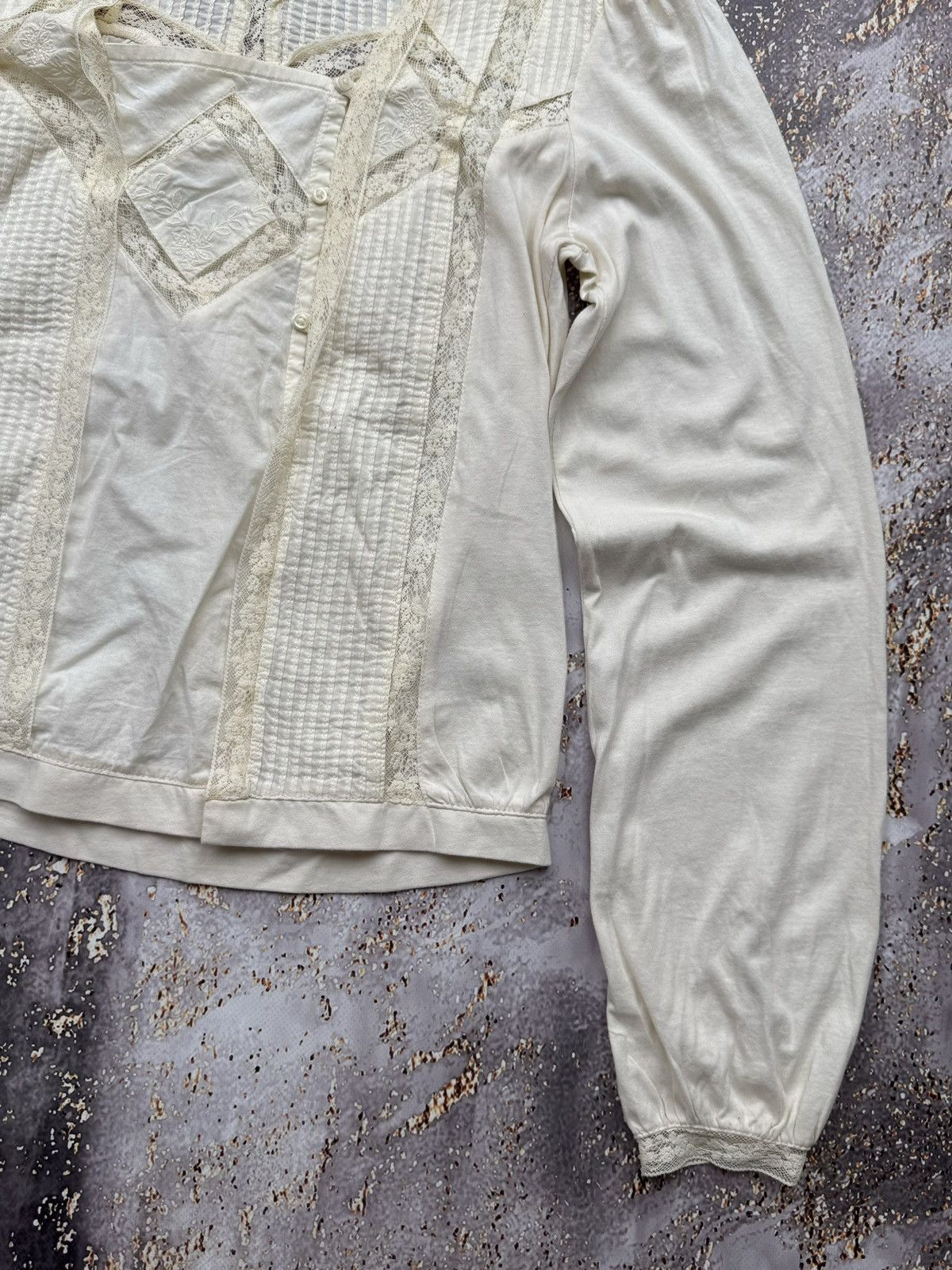 Vintage Vintage Amazing Buttons Blouse Size M / US 6-8 / IT 42-44 - 3 Thumbnail