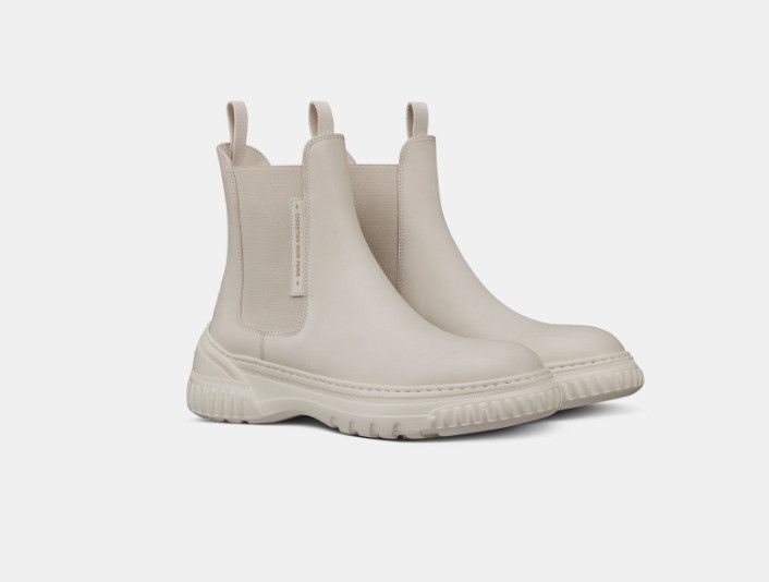 Dior o1w1db11125 KCI780 D-Racer Ankle Boots in Off White Size US 7 / IT 37 - 2 Thumbnail