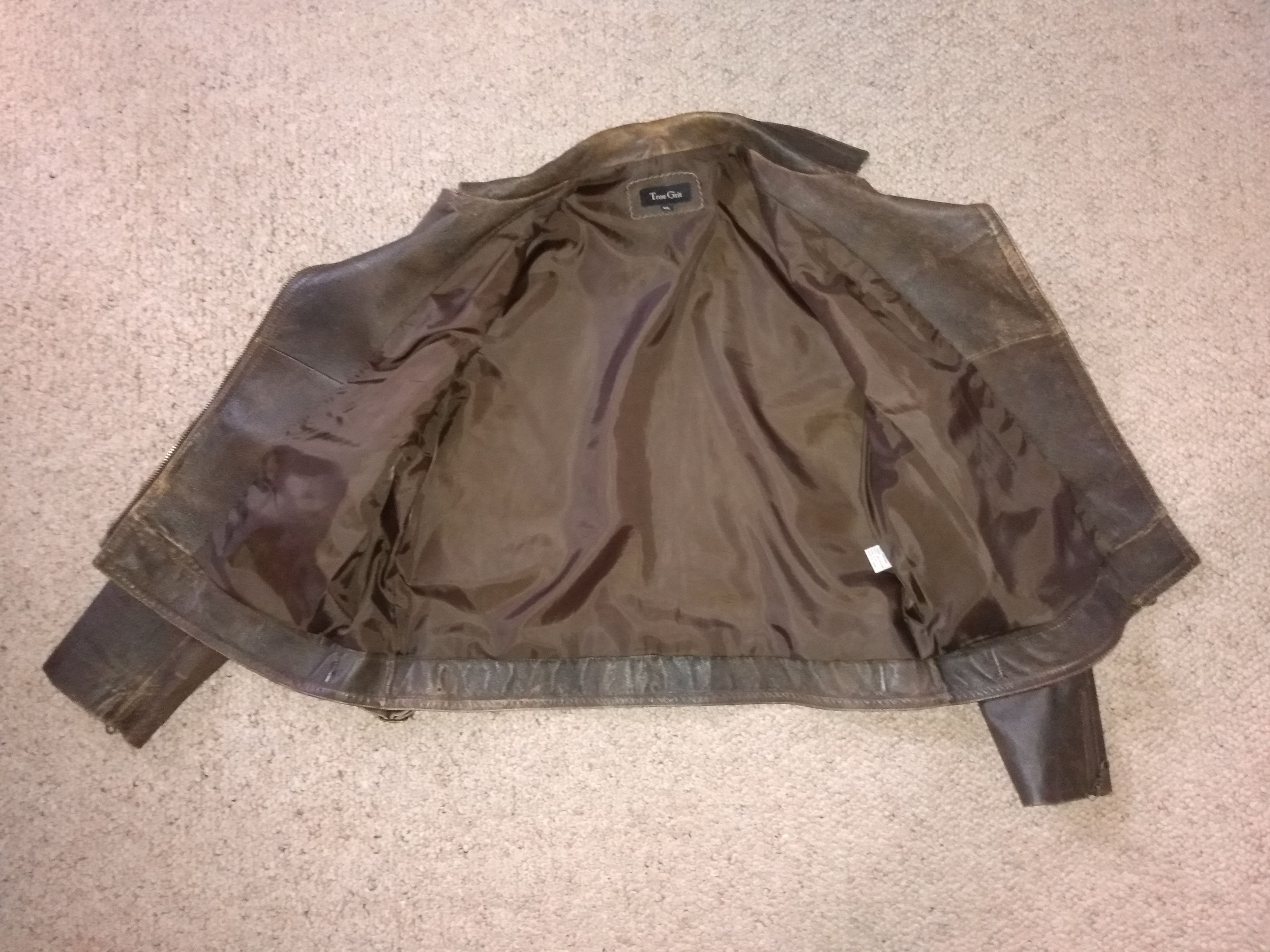 True Grit True Grit brown leather jacket Size XL / US 12-14 / IT 48-50 - 5 Thumbnail
