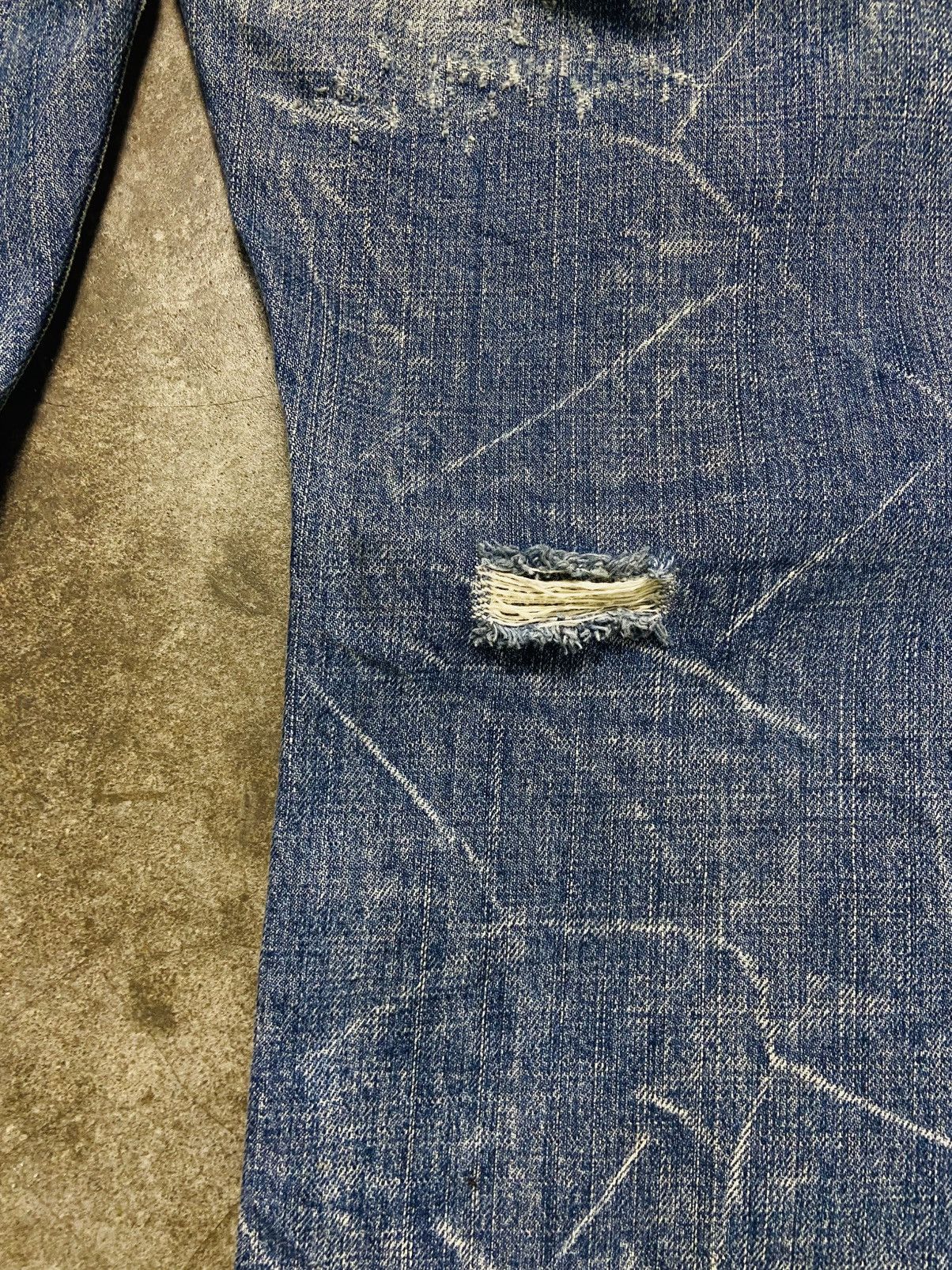 Seditionaries Co & Lu Distressed Flare Jeans Size US 33 - 13 Thumbnail