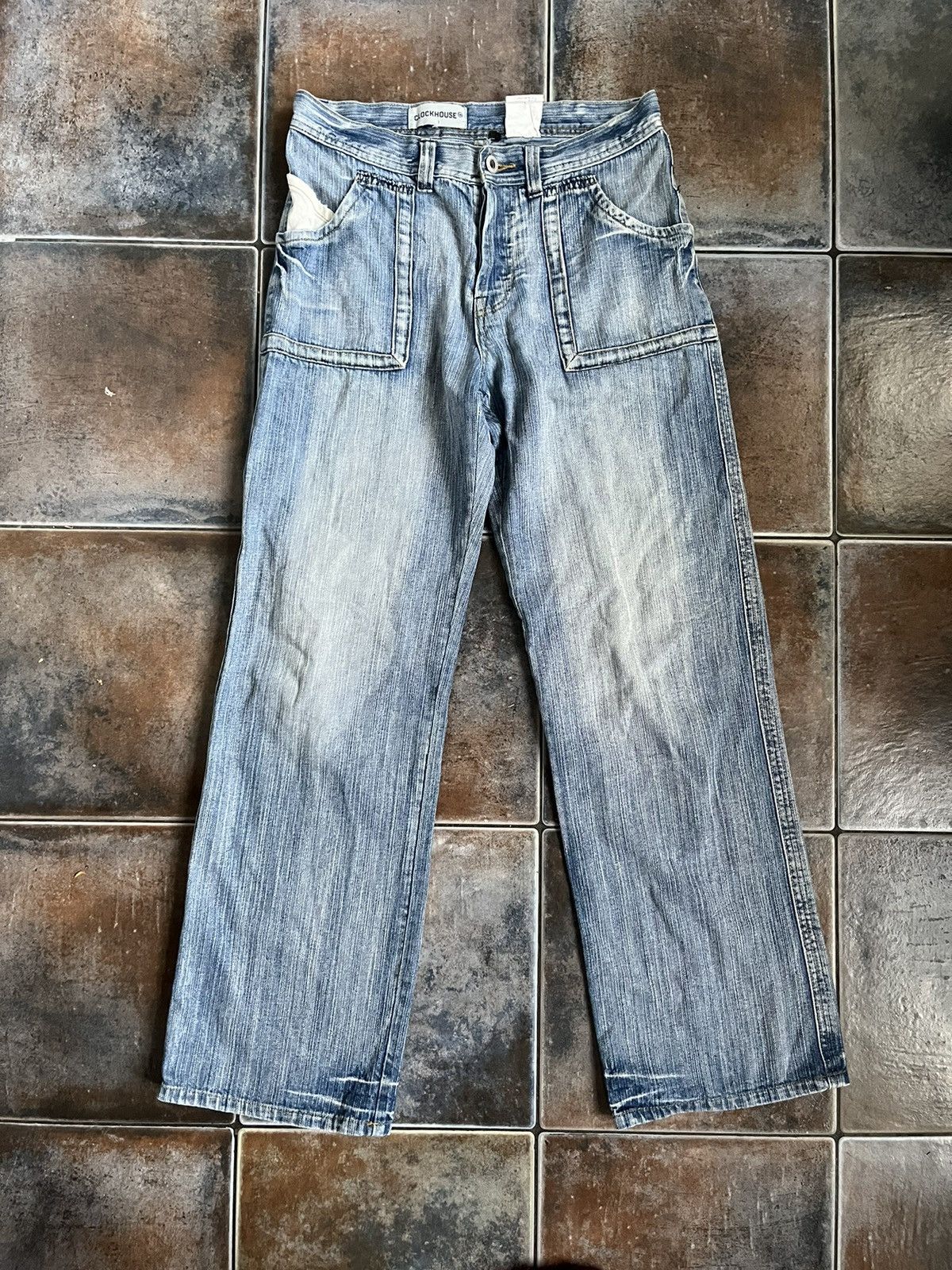 Japanese Brand × Vintage Vintage faded denim Size US 32 / EU 48 - 1 Thumbnail
