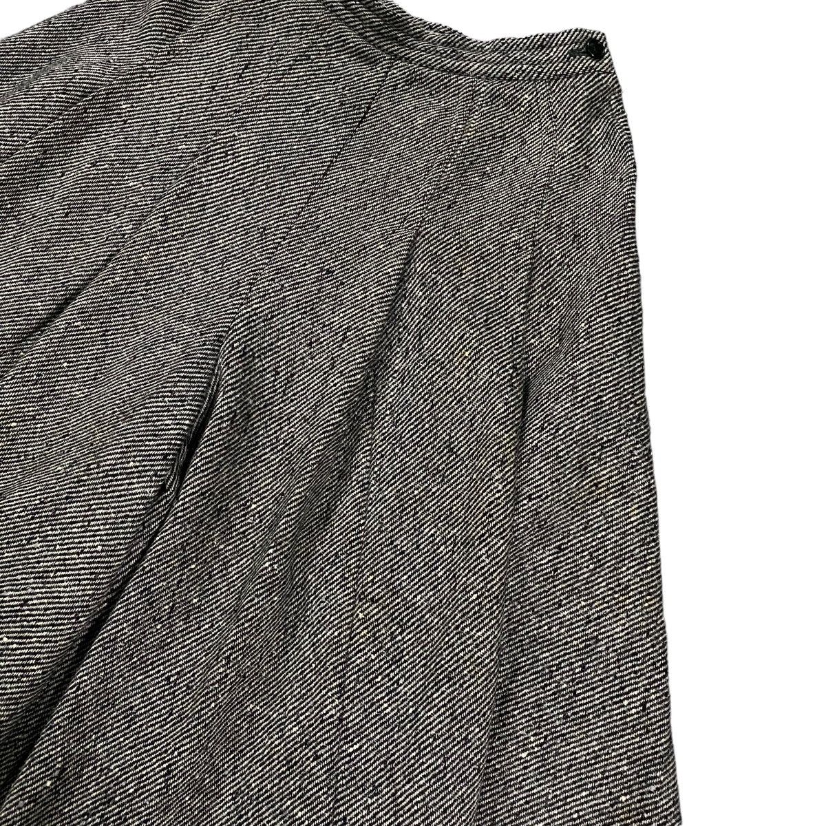 Comme des Garcons × Junya Watanabe × Rei Kawakubo Vintage 1980’s Comme des Garçons Tweed Wide Pants Japanese Size 22" - 3 Thumbnail