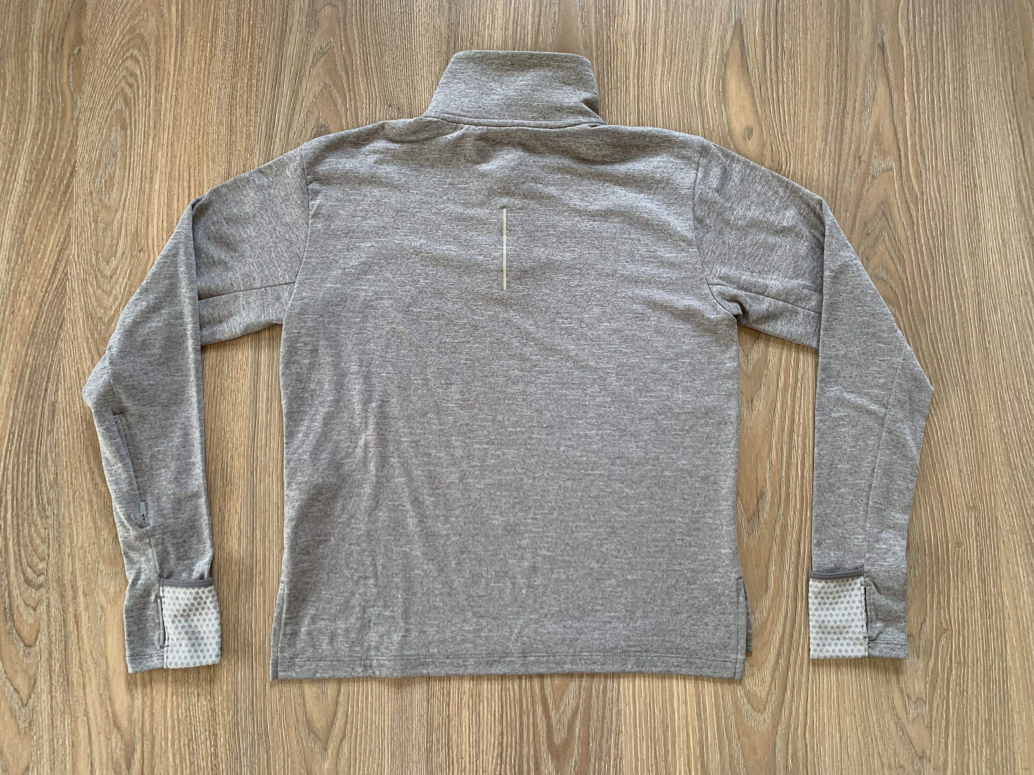 Nike Nike Running Long Sleeve Grey Dri Fit Pullover Size US S / EU 44-46 / 1 - 3 Thumbnail