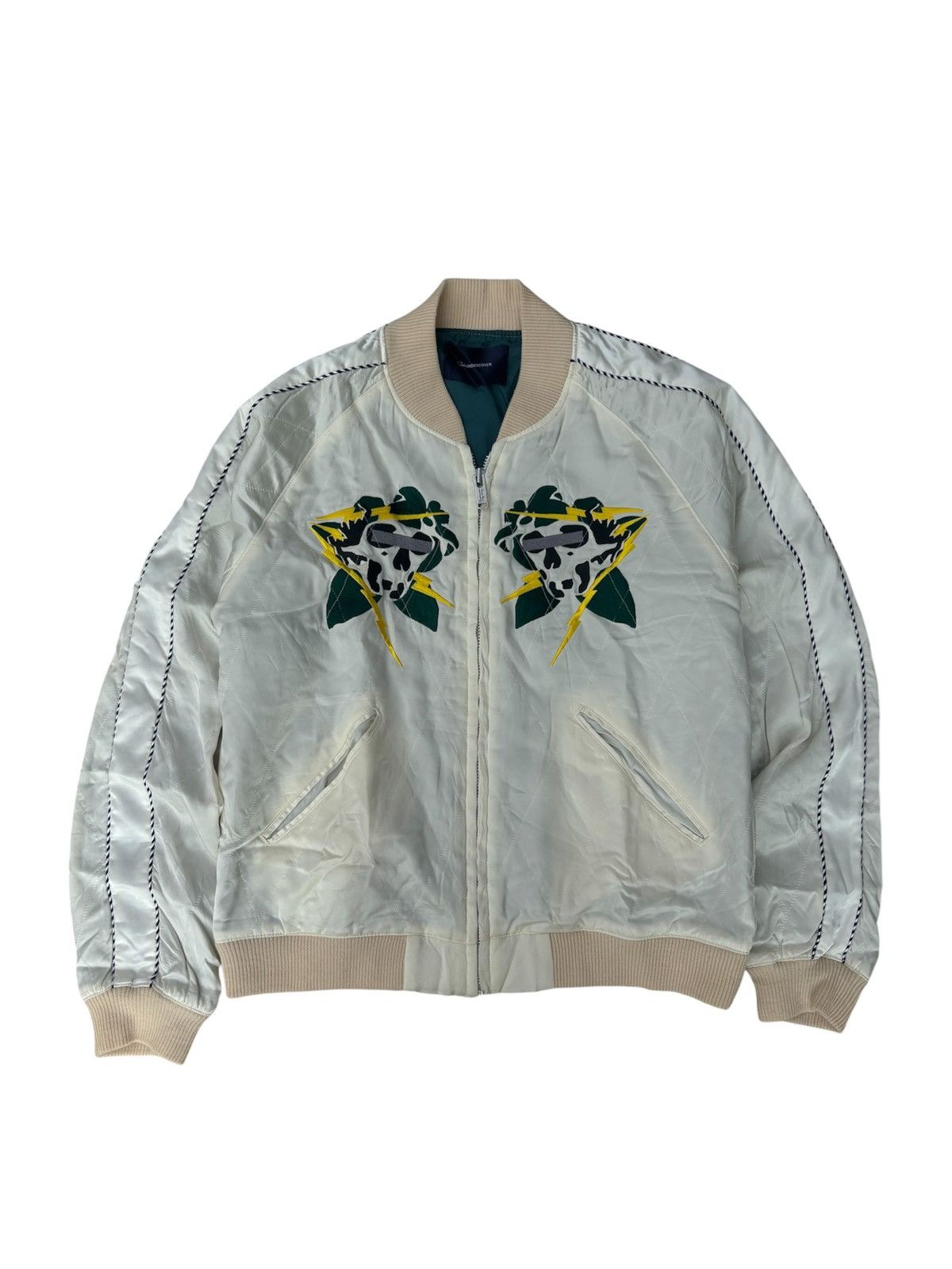 希少 L John UNDERCOVER SOUVENIR JACKET 15 John Undercover × Undercover John Undercover Tiger Sukajan