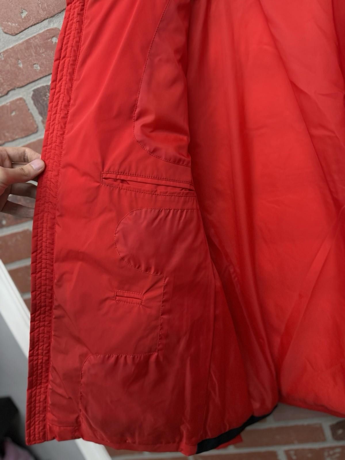 Fendi FENDI Men’s Red Down Jacket Mink Fur Coat (52) $1600 Size US L / EU 52-54 / 3 - 11 Thumbnail