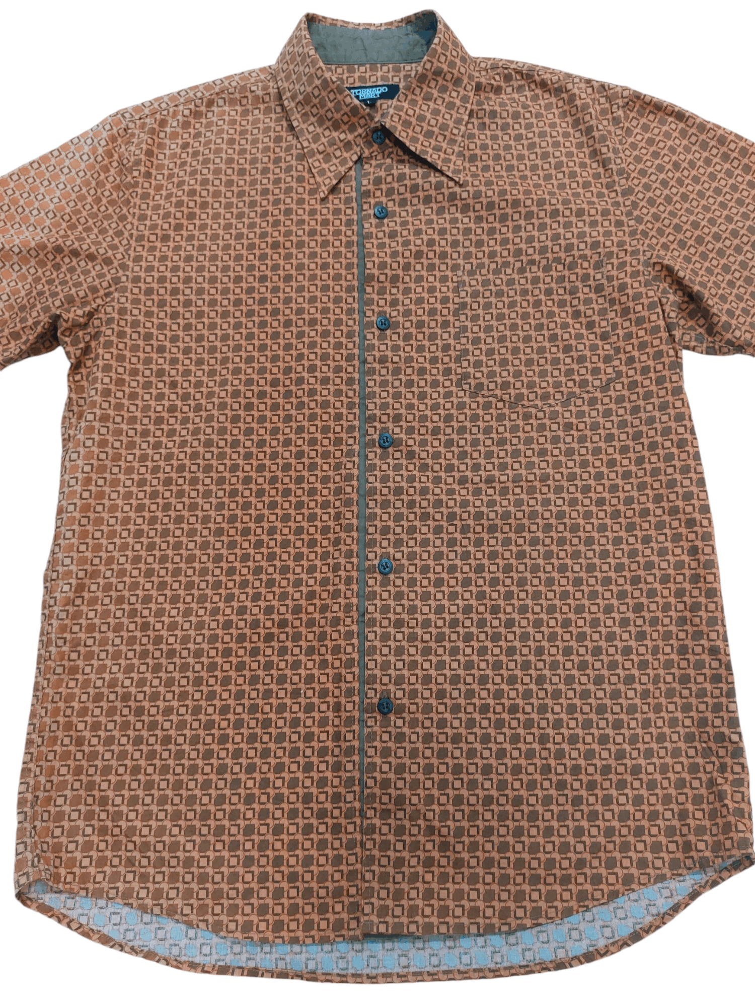 Tornado Mart Tornado Mart Japan Monogram Shirt Size US L / EU 52-54 / 3 - 13 Thumbnail