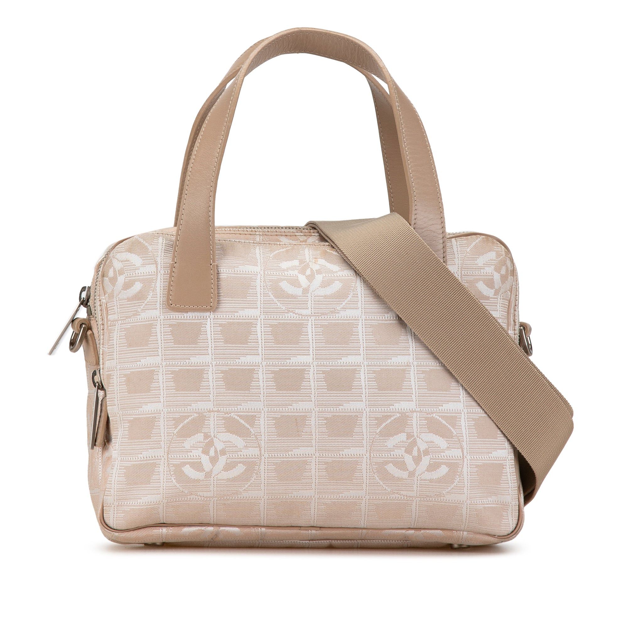 Chanel Chanel Nylon New Travel Line Satchel Brown Size ONE SIZE - 1 Thumbnail