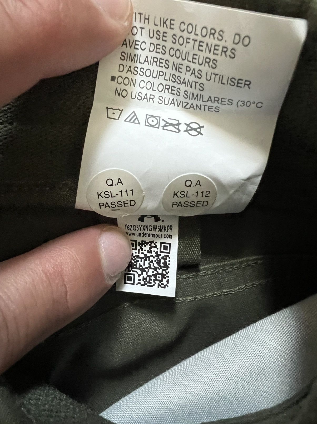 Under Armour Under Armour Enduro Tactical Pants Green Loose Size US 30 / EU 46 - 5 Thumbnail