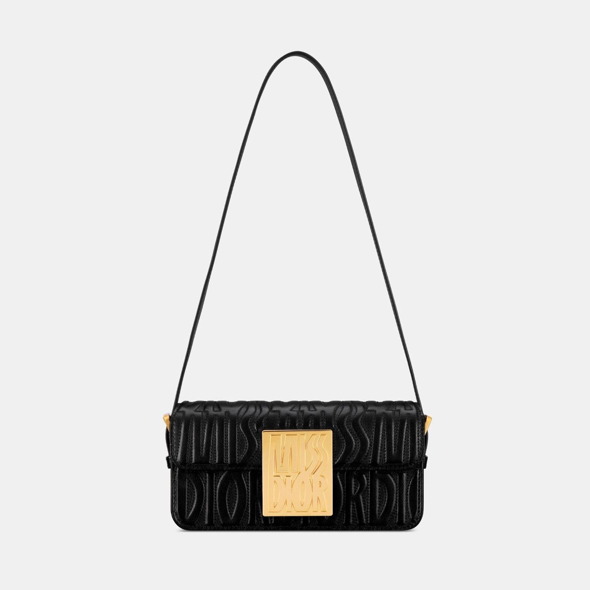Dior o1bcso1str0226 Size:OS/Miss Dior Flap Bag in Black Size ONE SIZE - 4 Thumbnail
