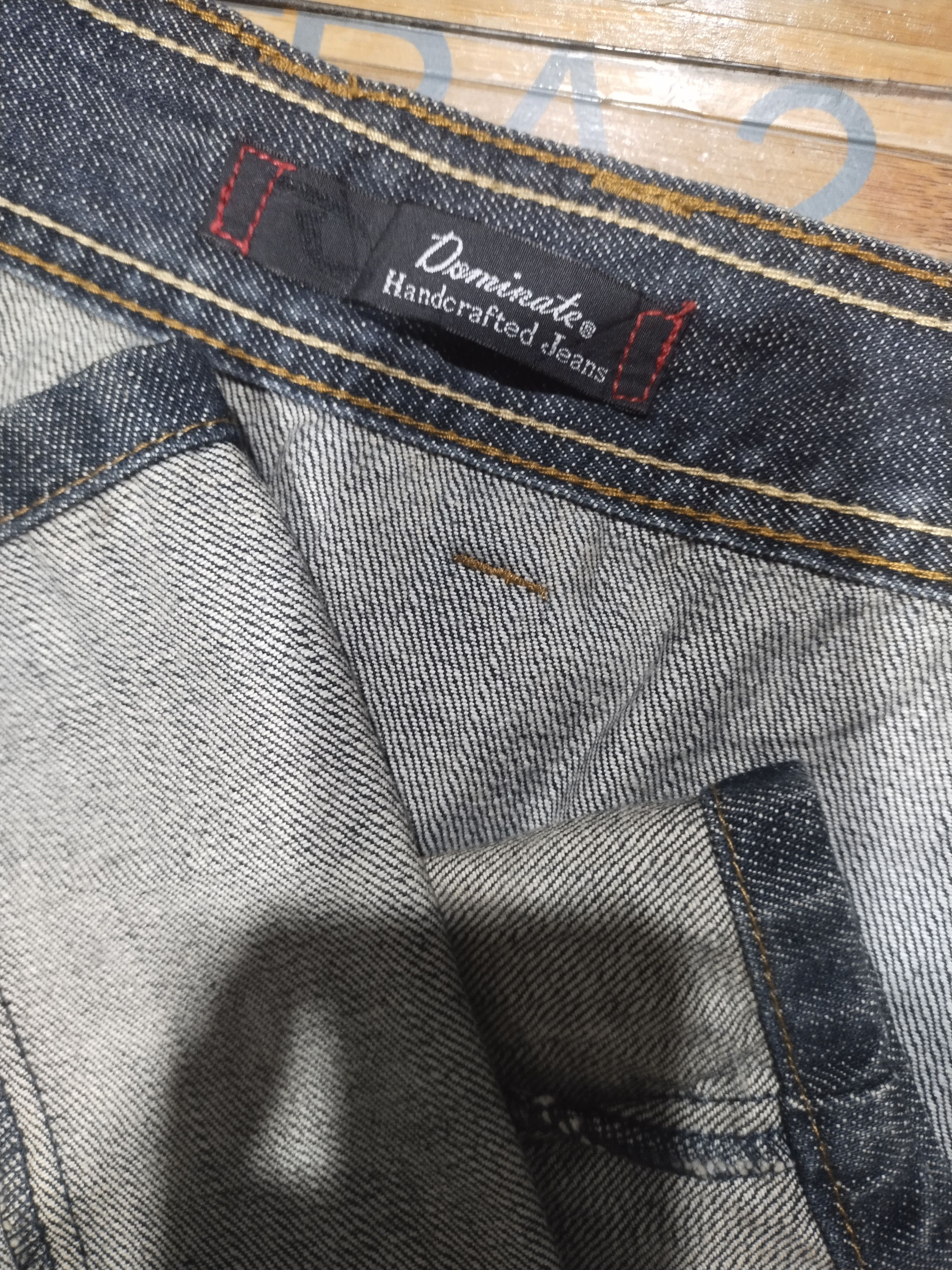 Vintage Vintage Jeans Dominate Handcrafted Sz 30" Size US 30 / EU 46 - 13 Thumbnail