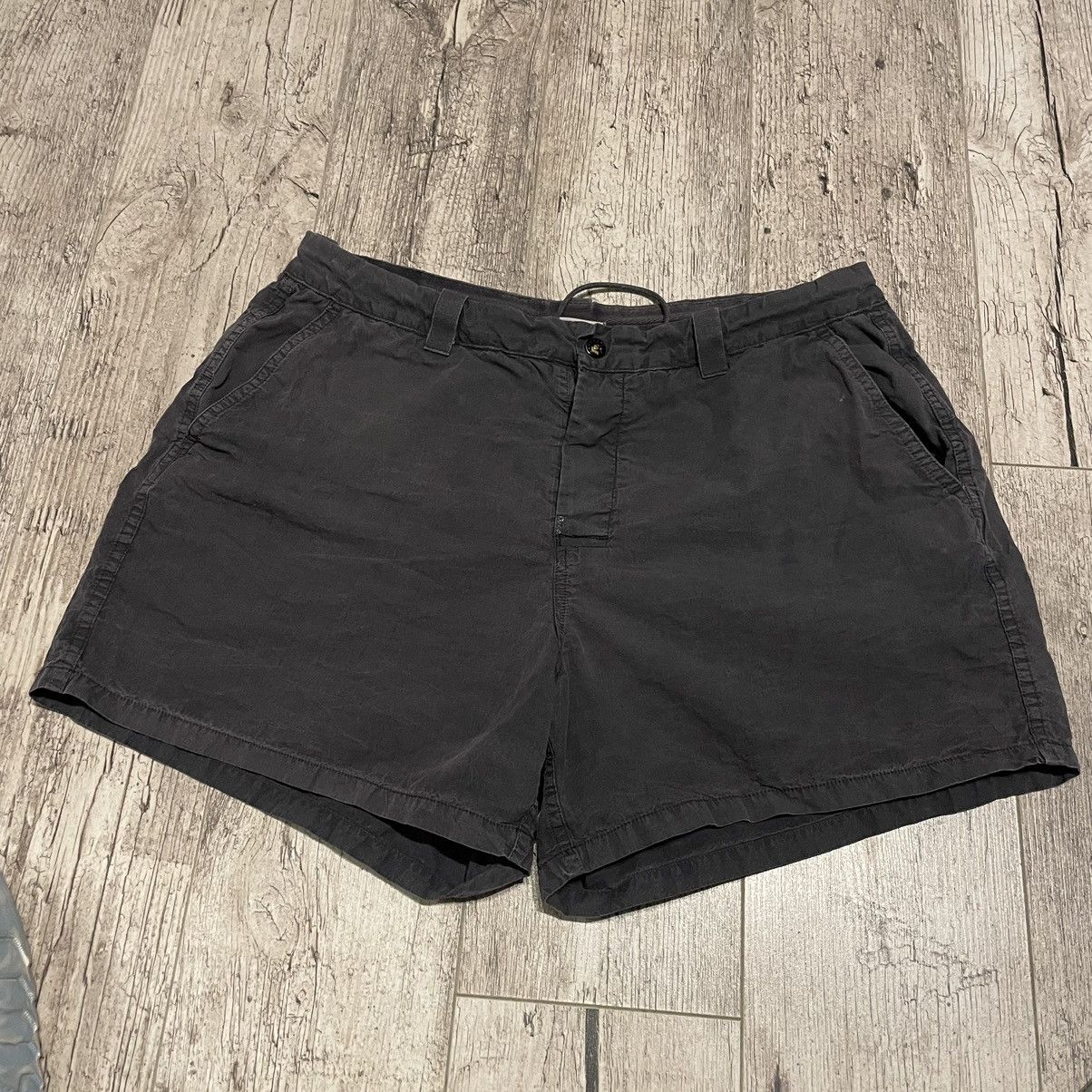 image of Massimo Osti x Stone Island Marina Vintage Washed Navy Shorts Y2K Archival, Men's (Size 33)