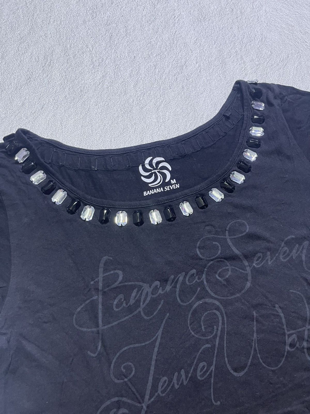 Hysteric Glamour Y2K BANANA SEVEN short tshirt women ifsix style Size M / US 6-8 / IT 42-44 - 4 Thumbnail