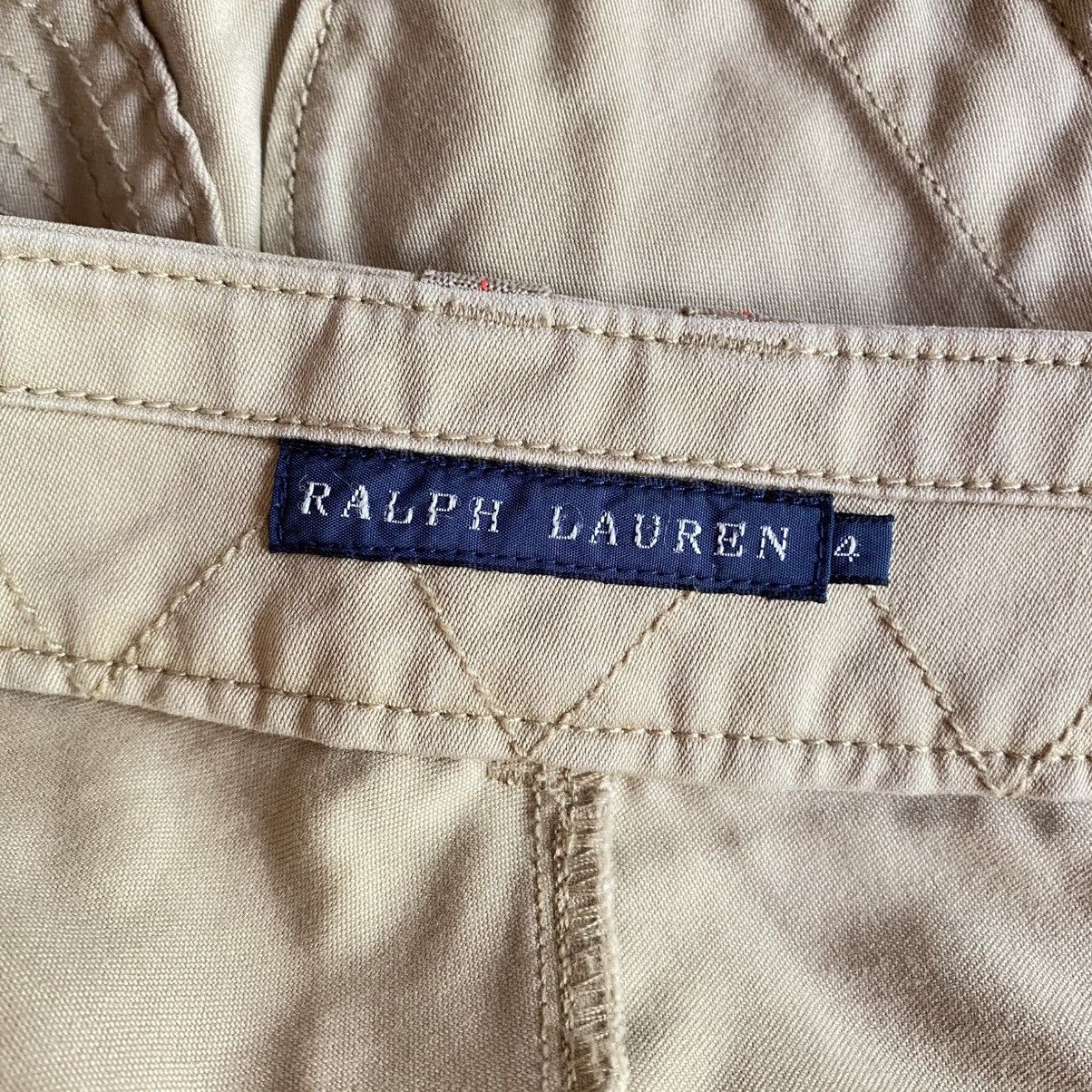 Ralph Lauren RALPH LAUREN Beige Multi-Pocket Utility Pants Size 29" - 15 Thumbnail